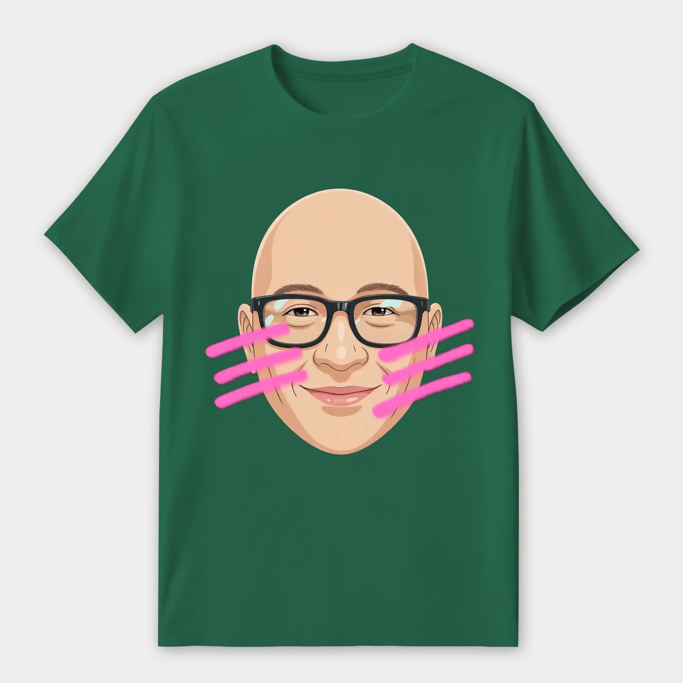 Derek Sama Blush Glasses Women's Premium Soft T-Shirt