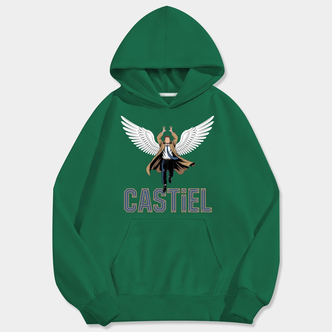 Castiel (Variant) Men's Big & Tall Hoodie