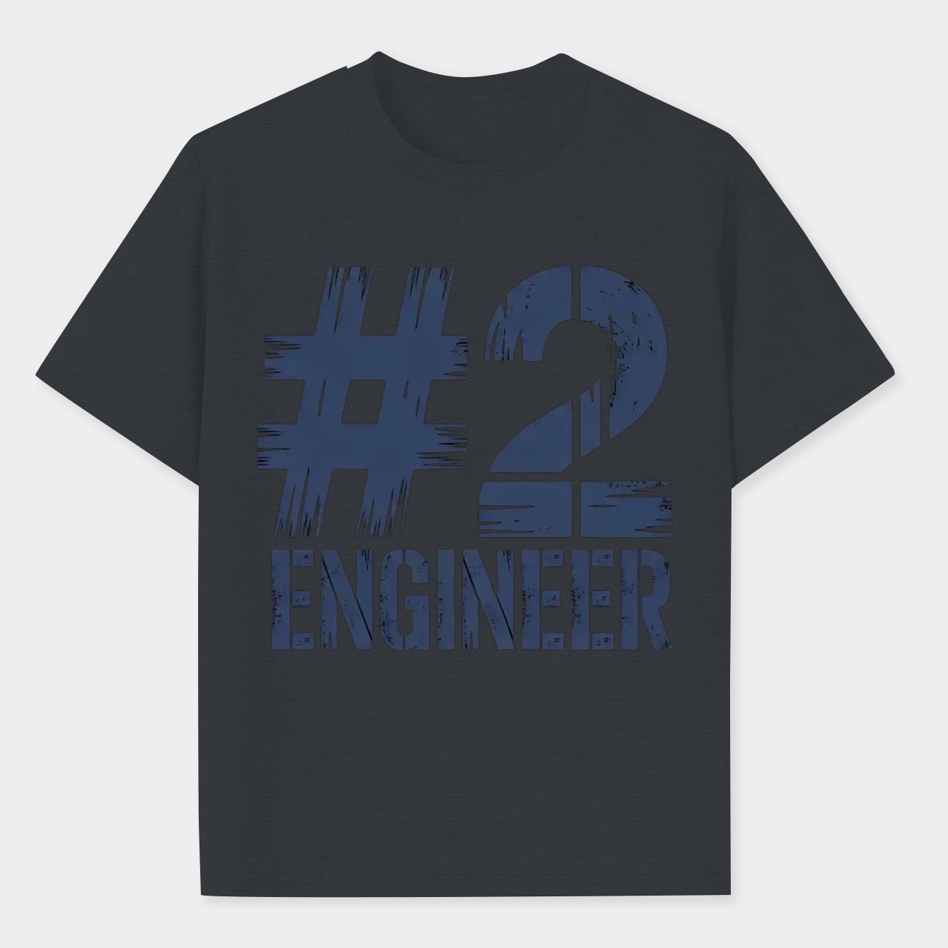 Engineer Number 2 BLU Men's Performance Athletic T-Shirt