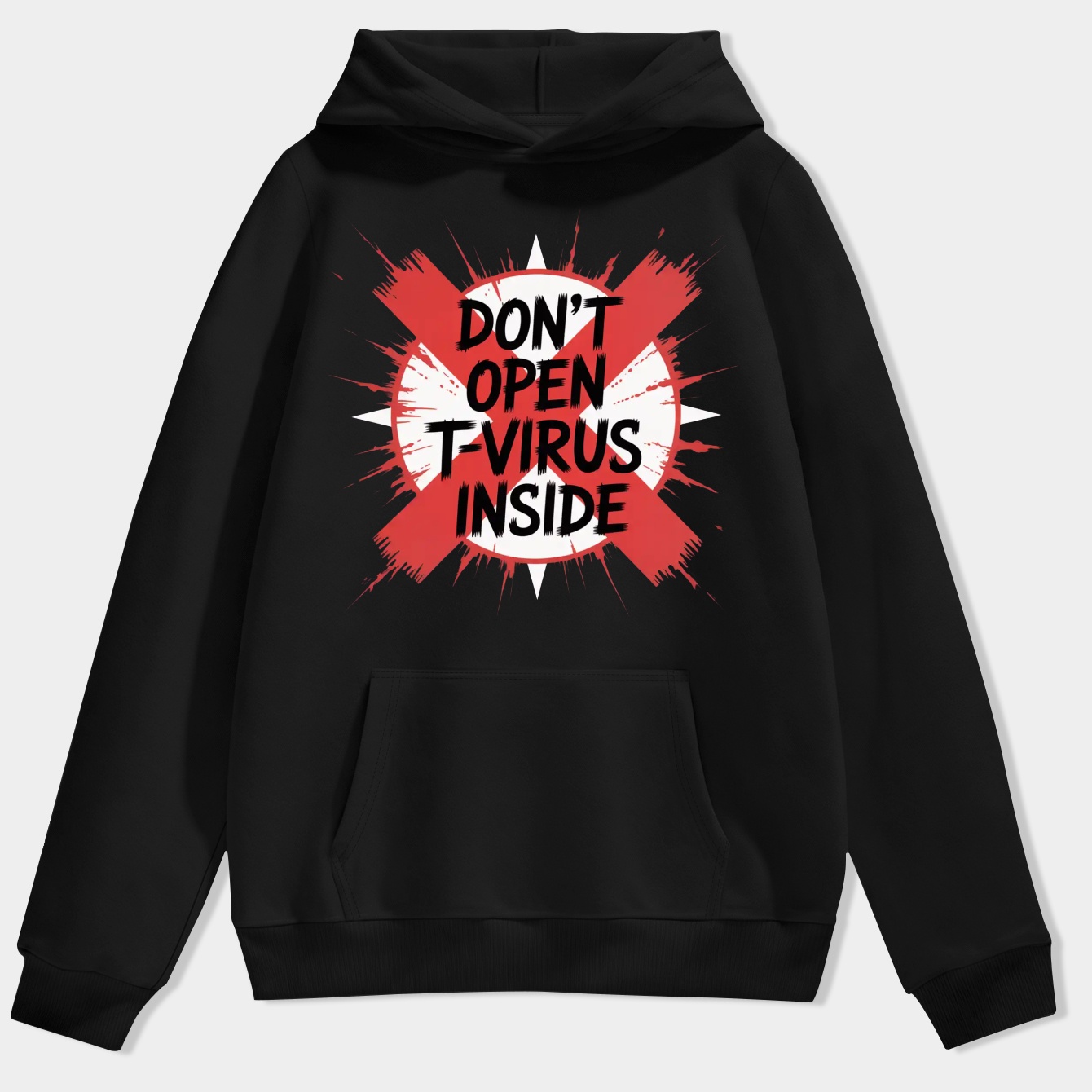 Don't Open T-Virus Inside Men's Hoodie