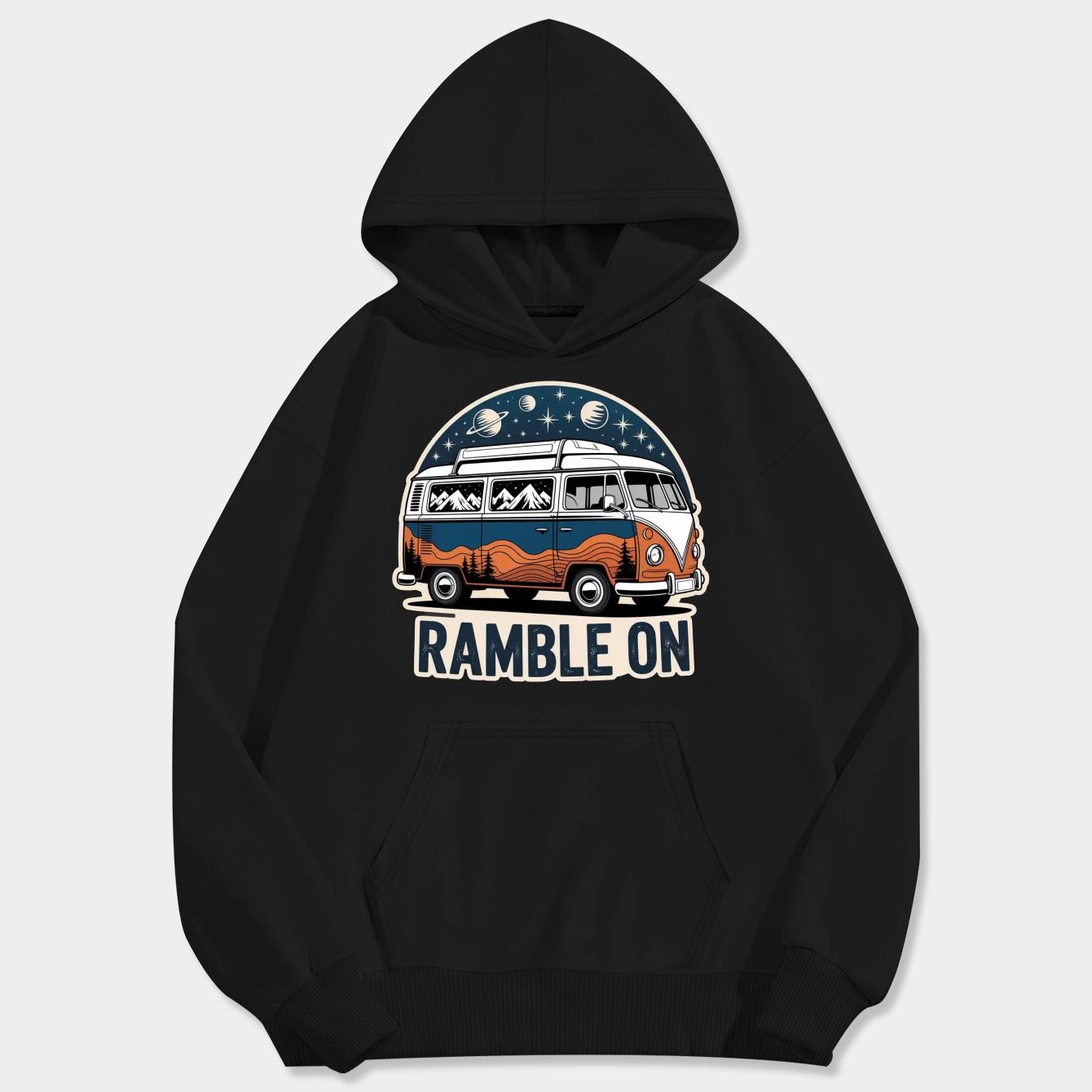 Ramble On Men's Big & Tall Hoodie