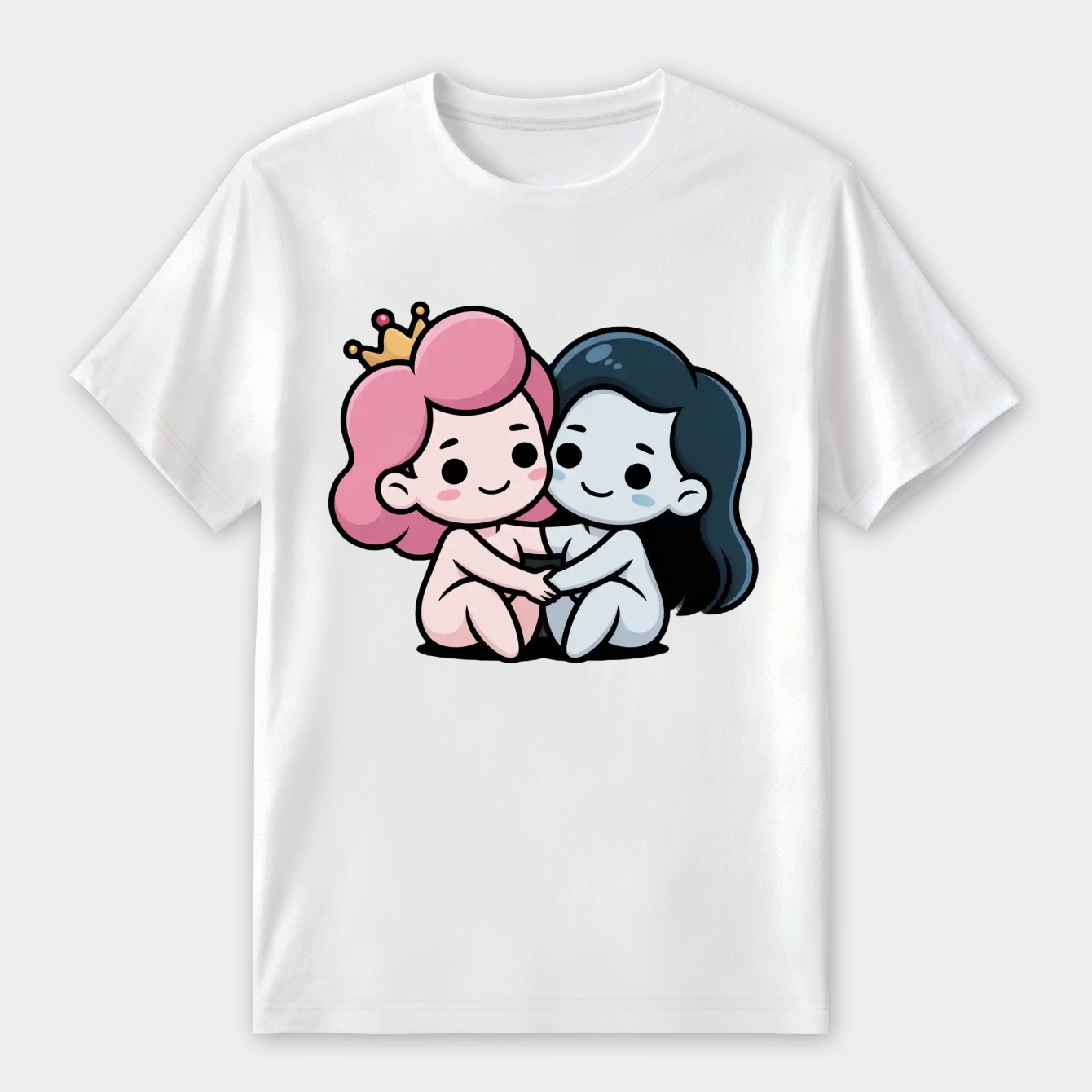Marceline and Bubblegum Women's Premium Soft T-Shirt