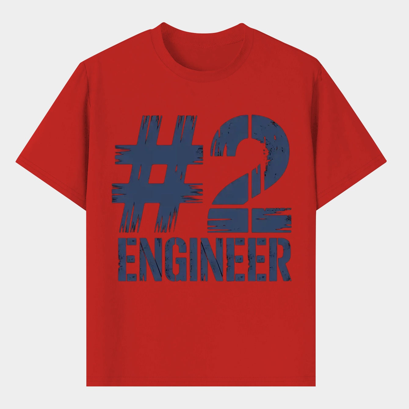 Engineer Number 2 BLU Men's T-Shirt