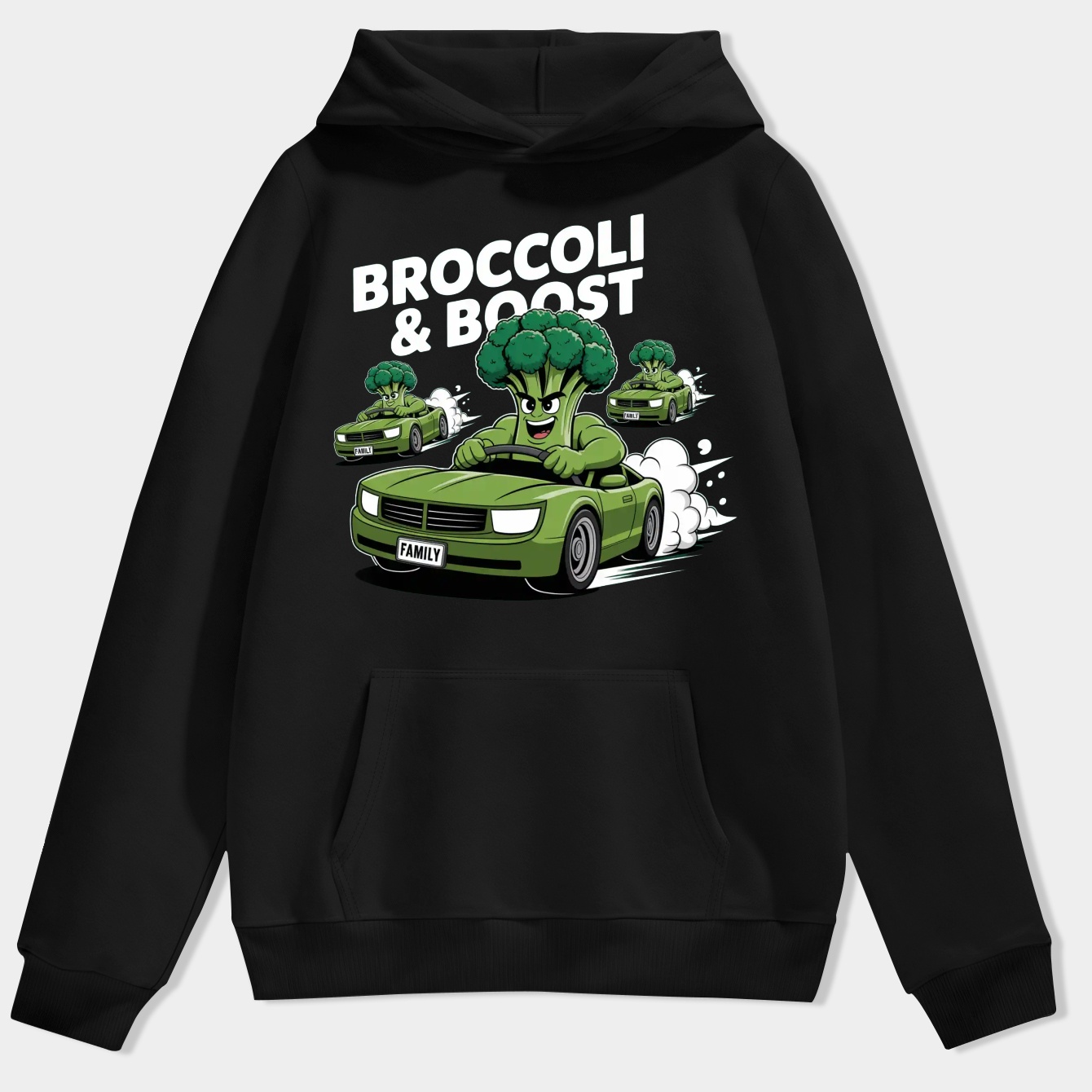 Broccoli & Boost Men's Hoodie