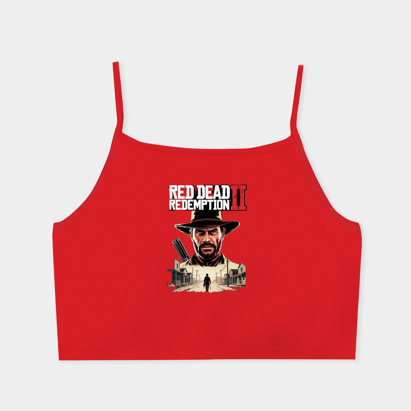 red dead redemption 2 Women's  Spaghetti Strap Tank Top