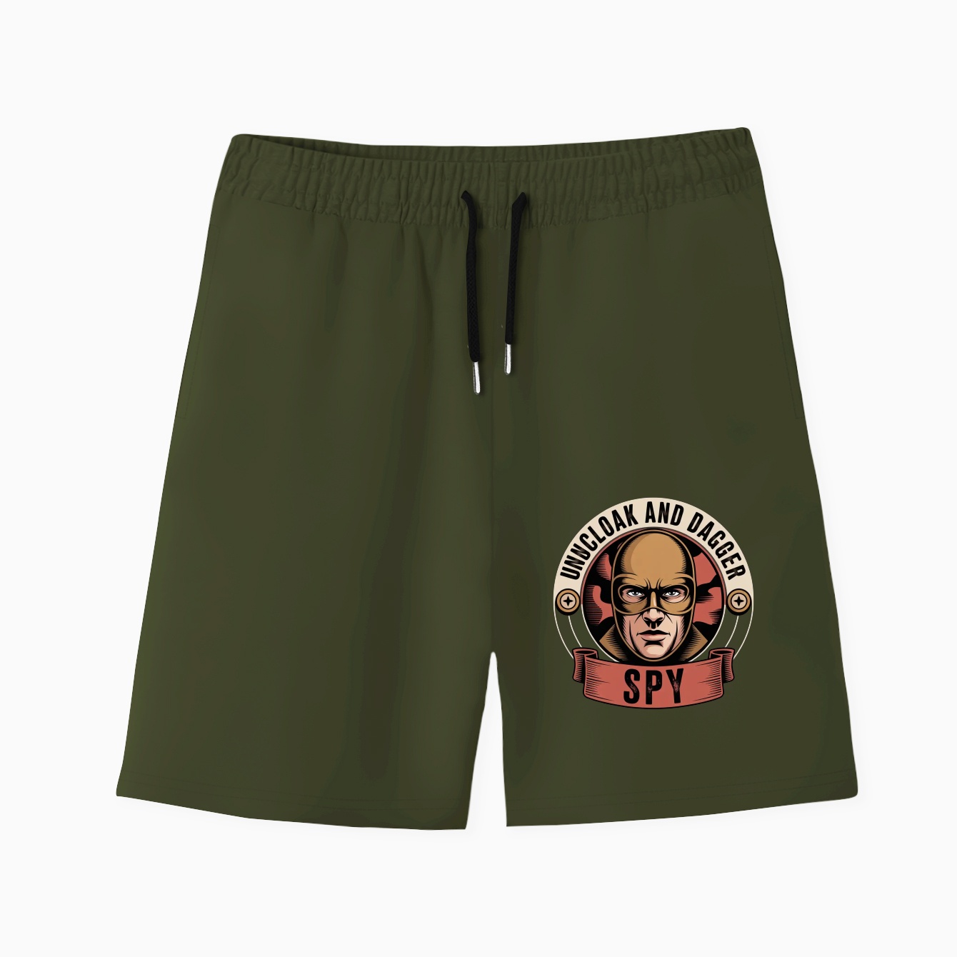 SPY - RED TEAM Men's Quick-Dry Athletic Shorts
