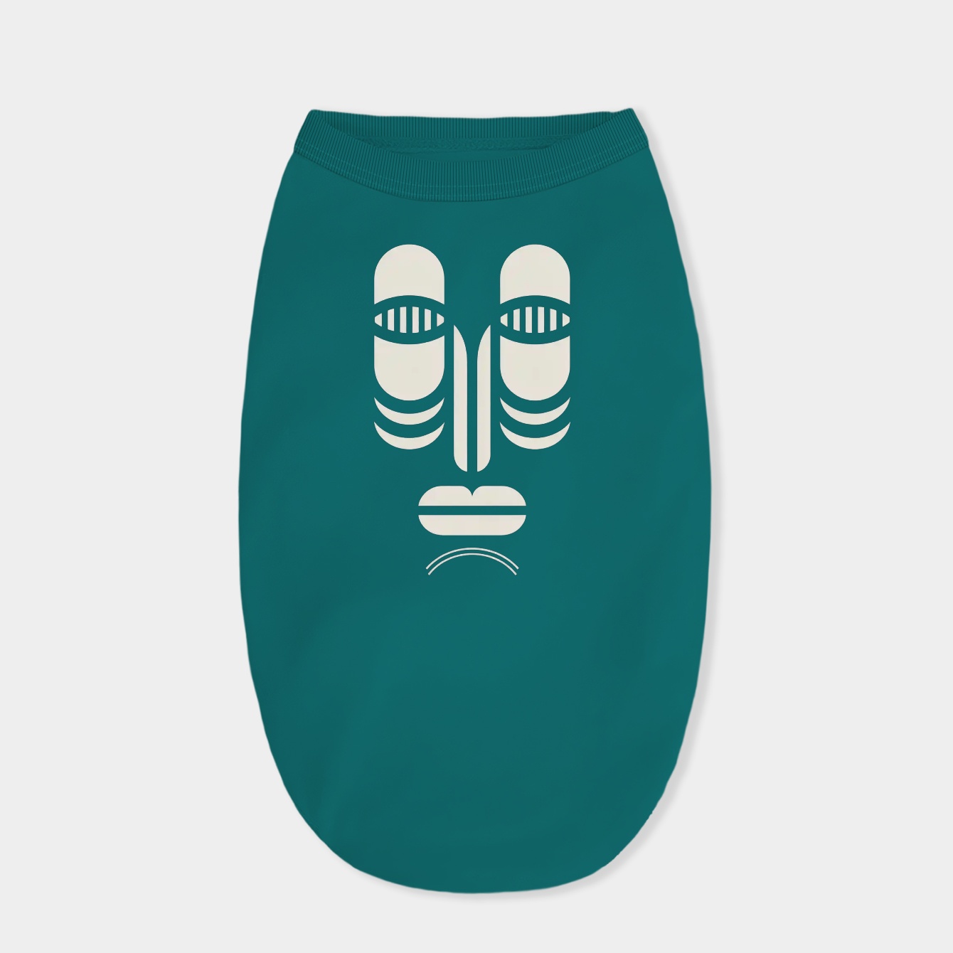 Minimal Noface, White, From Spirited Away Dog Shirt