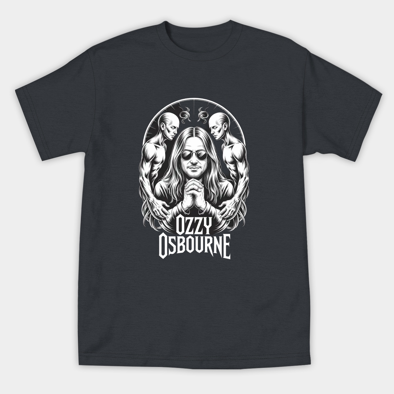 OZZY Osbourne Gothic Design Women's Athletic Performance T-Shirt