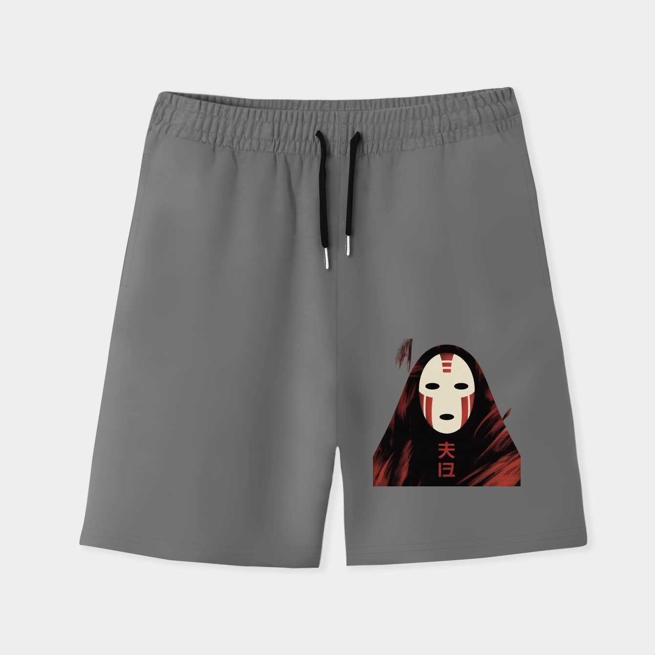 spirited ghost Men's Quick-Dry Athletic Shorts