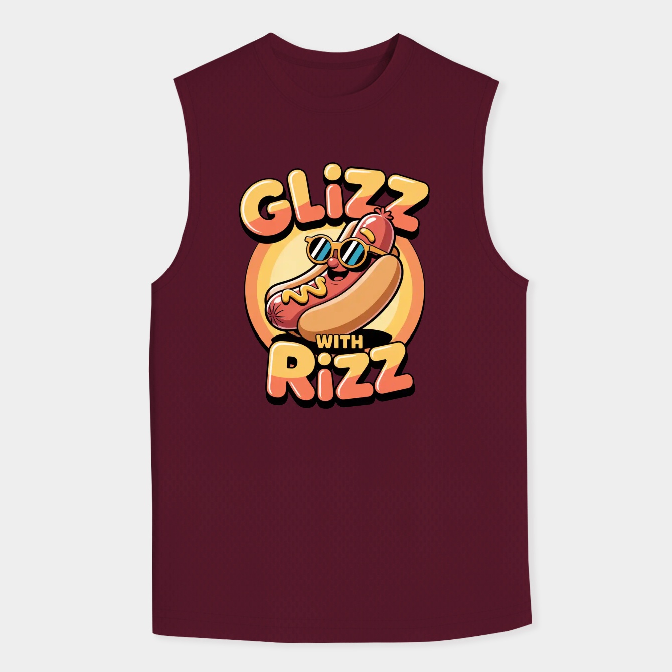 Glizz With Rizz Men's Tank Top