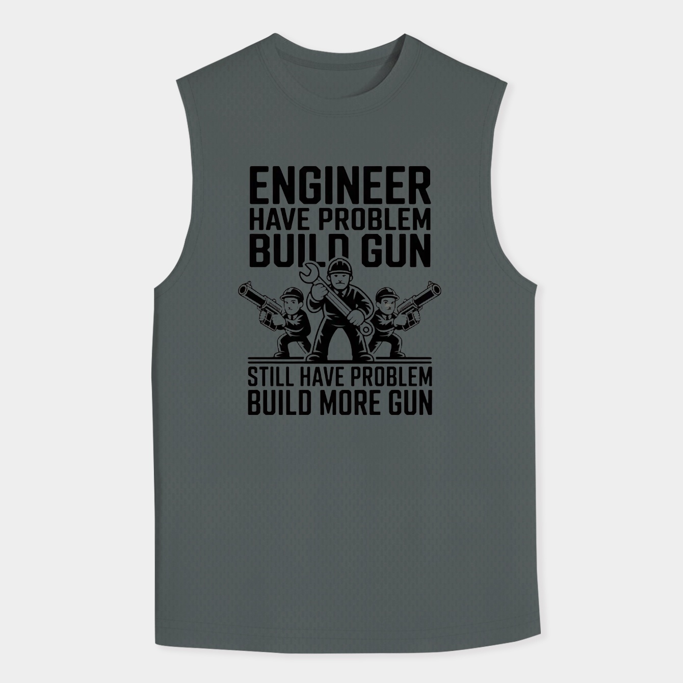 I Solve Practical Problems Men's Tank Top