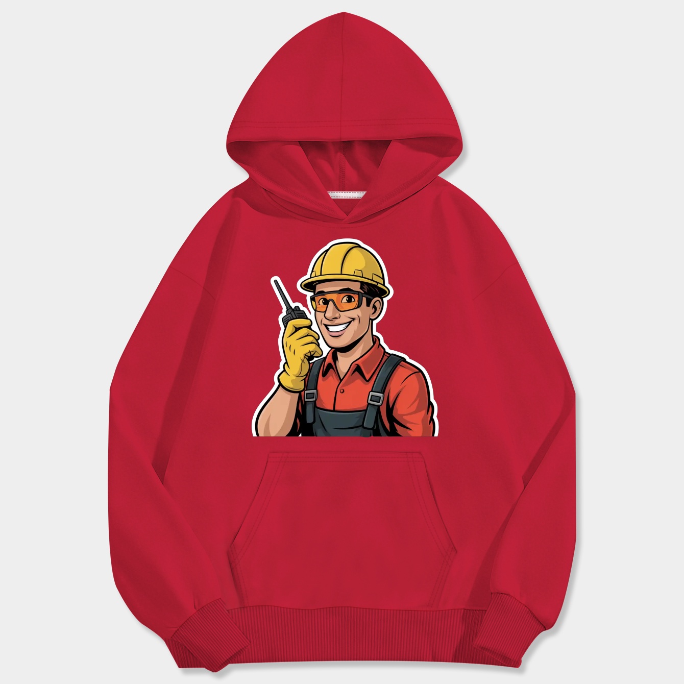 RED Texas Style Men's Big & Tall Hoodie