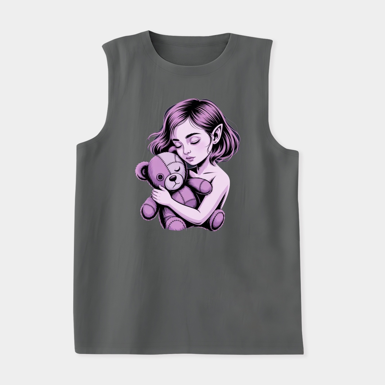Young Vampire Queen Women's Soft Tank Top