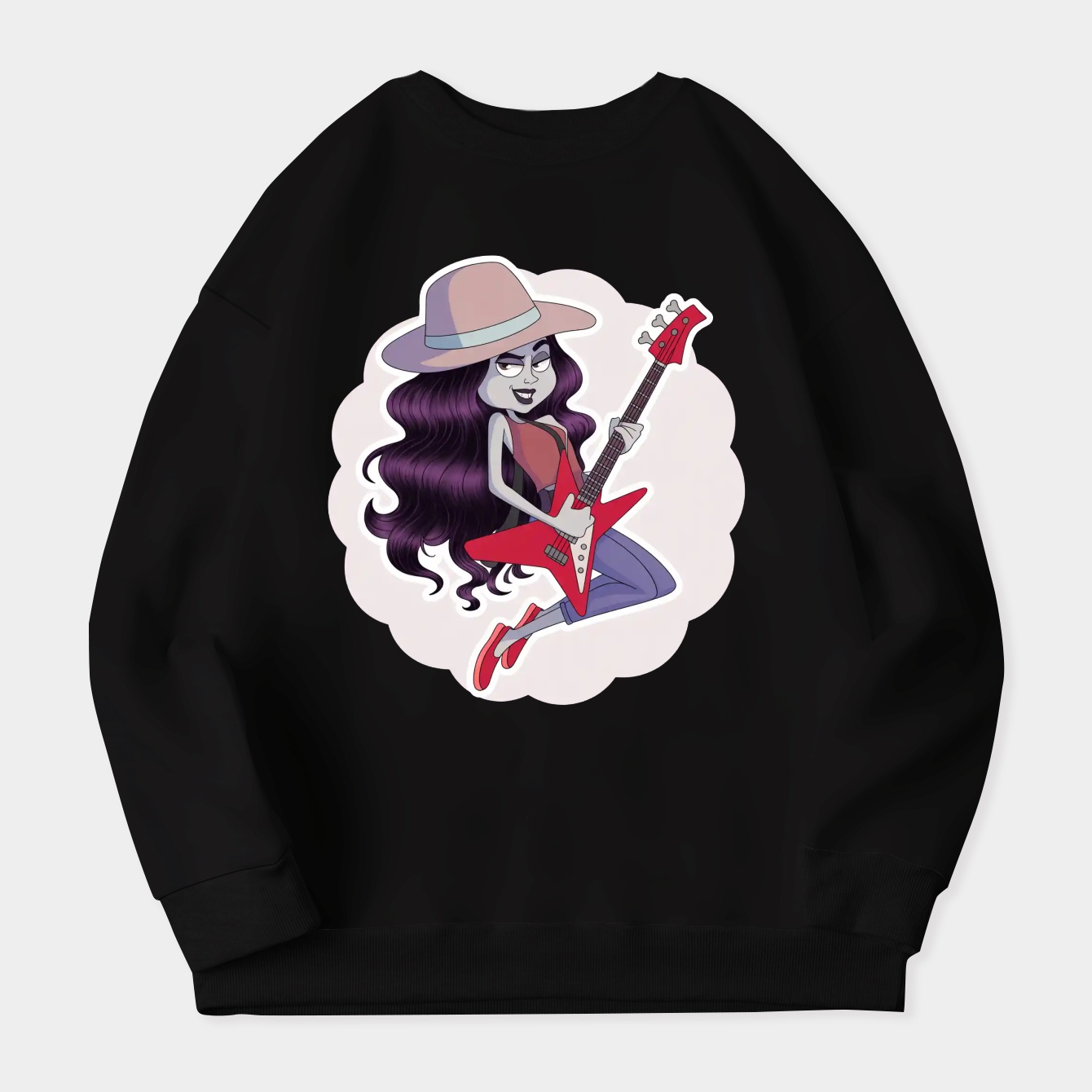 Marceline from Adventure Time Women's Plus Size Sweatshirt