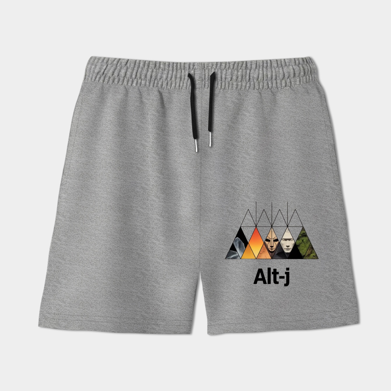 The frosted cliff alt-j band face dazzles softly Women's Shorts
