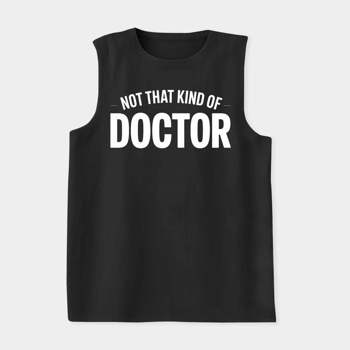 funny Not that kind of doctor phd Women's Soft Tank Top