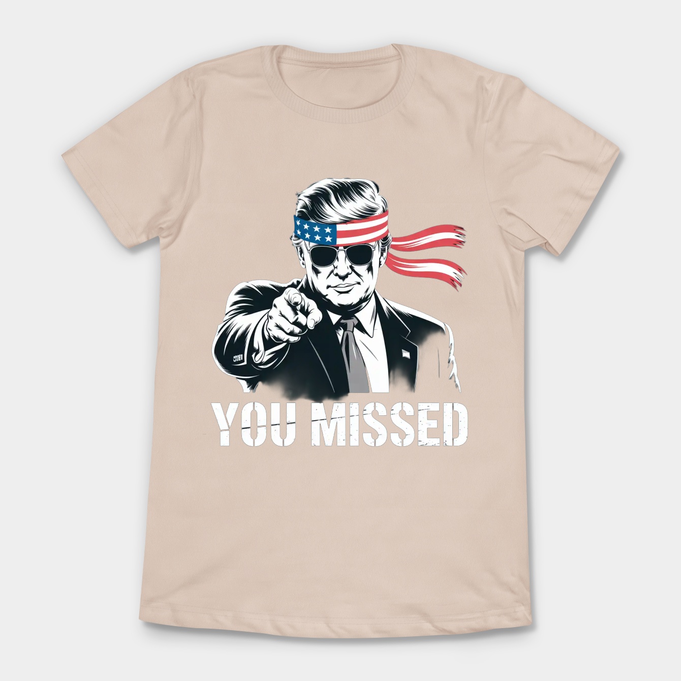 Trump You Missed Trump 2024 Assassination Attempt Women's T-Shirt