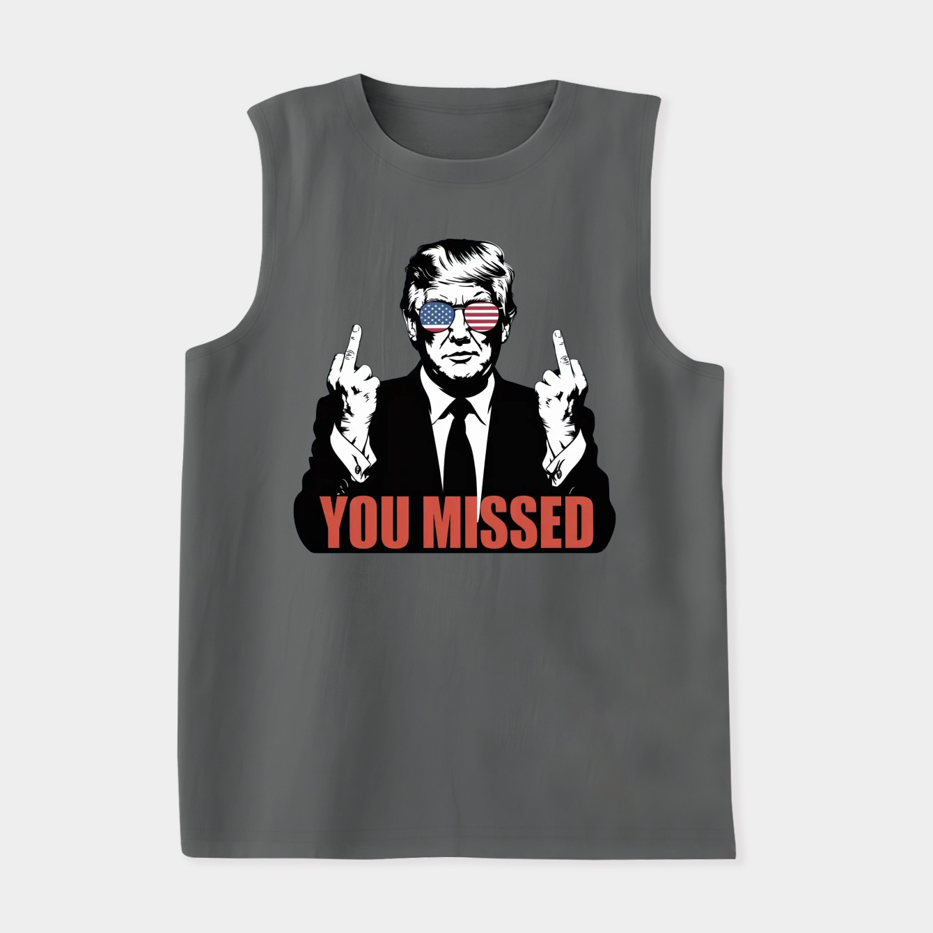 Trump You Missed Women's Soft Tank Top