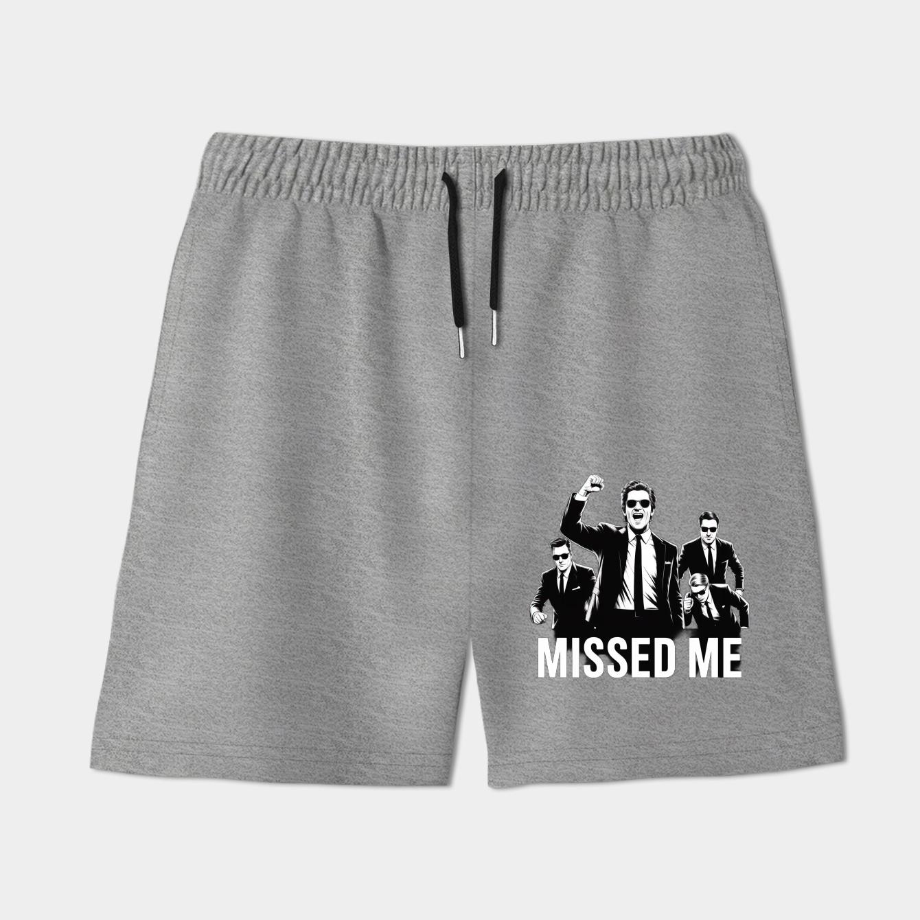 YOU MISSED ME DONALD TRUMP FIGHT Women's Shorts