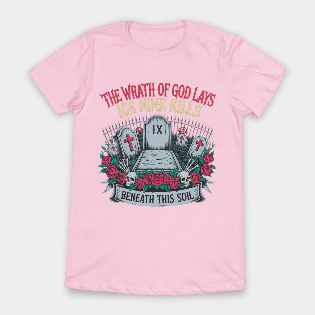 Ice Nine Kills Wrath Of God Women's T-Shirt