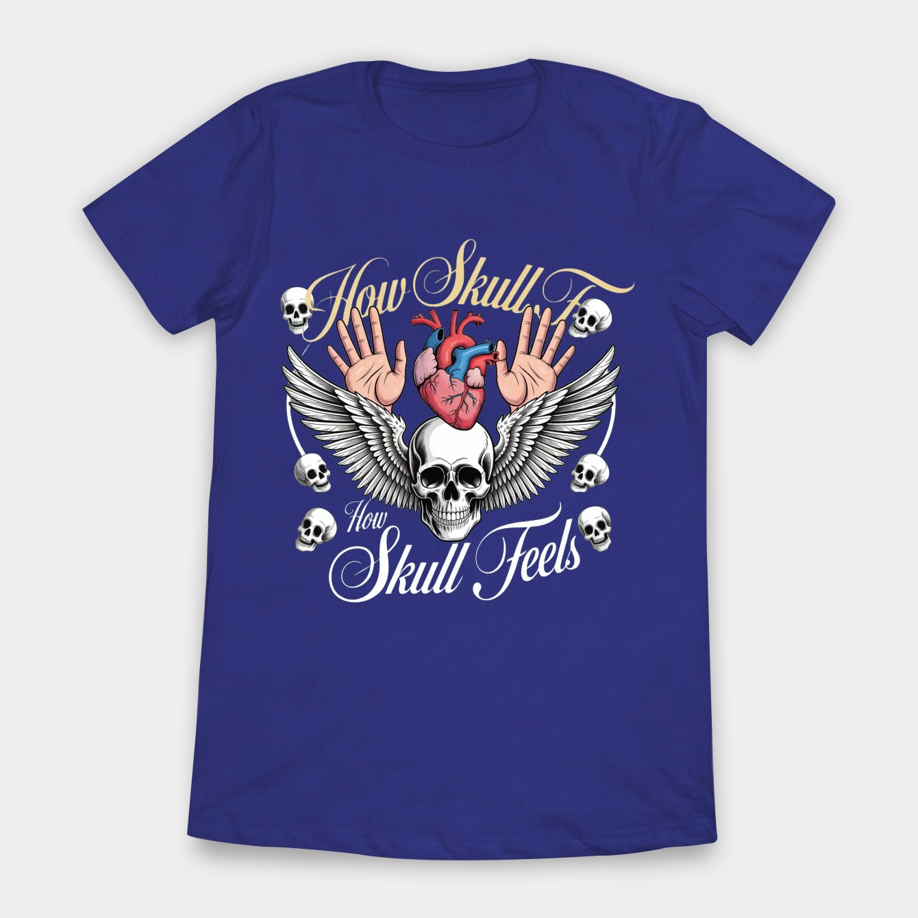 Aesop Skull Art Band 4 Women's T-Shirt