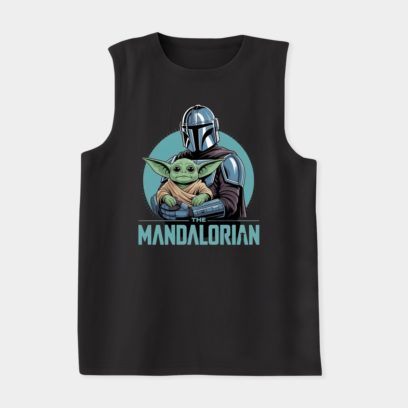 Star Wars The Mandalorian Mando And The Child Epic Women's Soft Tank Top