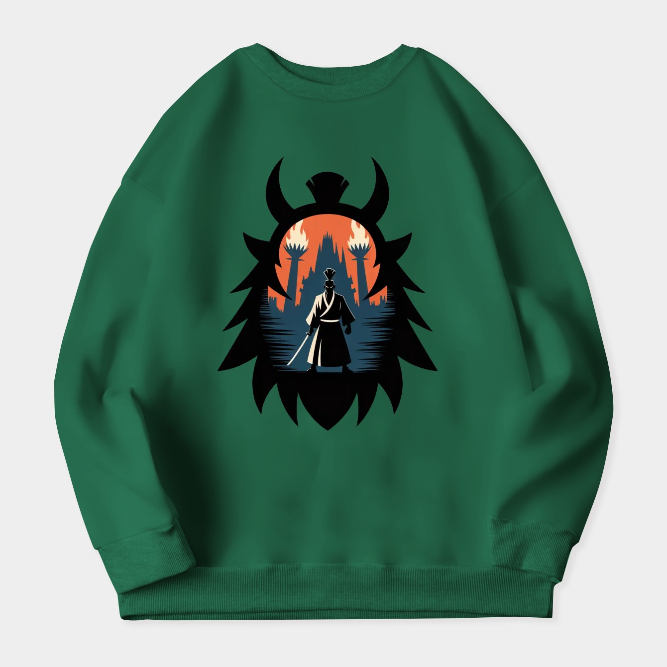 Samurai Jack Art Women's Crewneck Sweatshirt