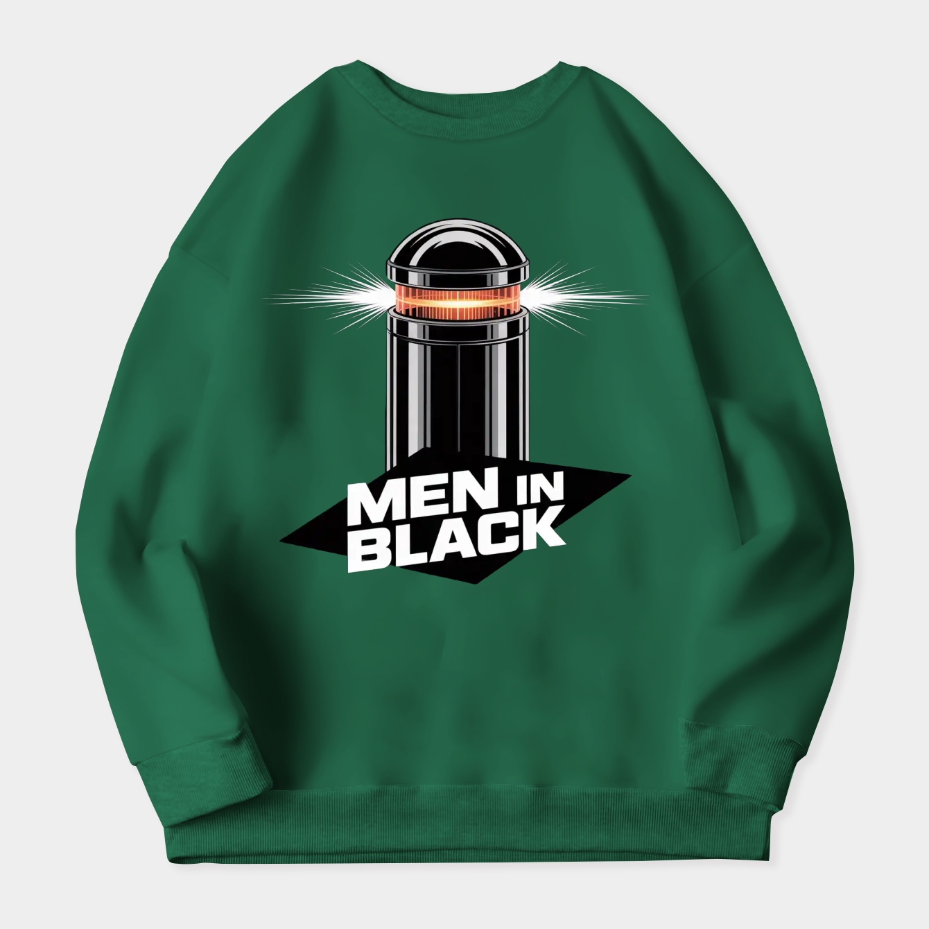 Men In Black Alternative Movie Poster Women's Crewneck Sweatshirt