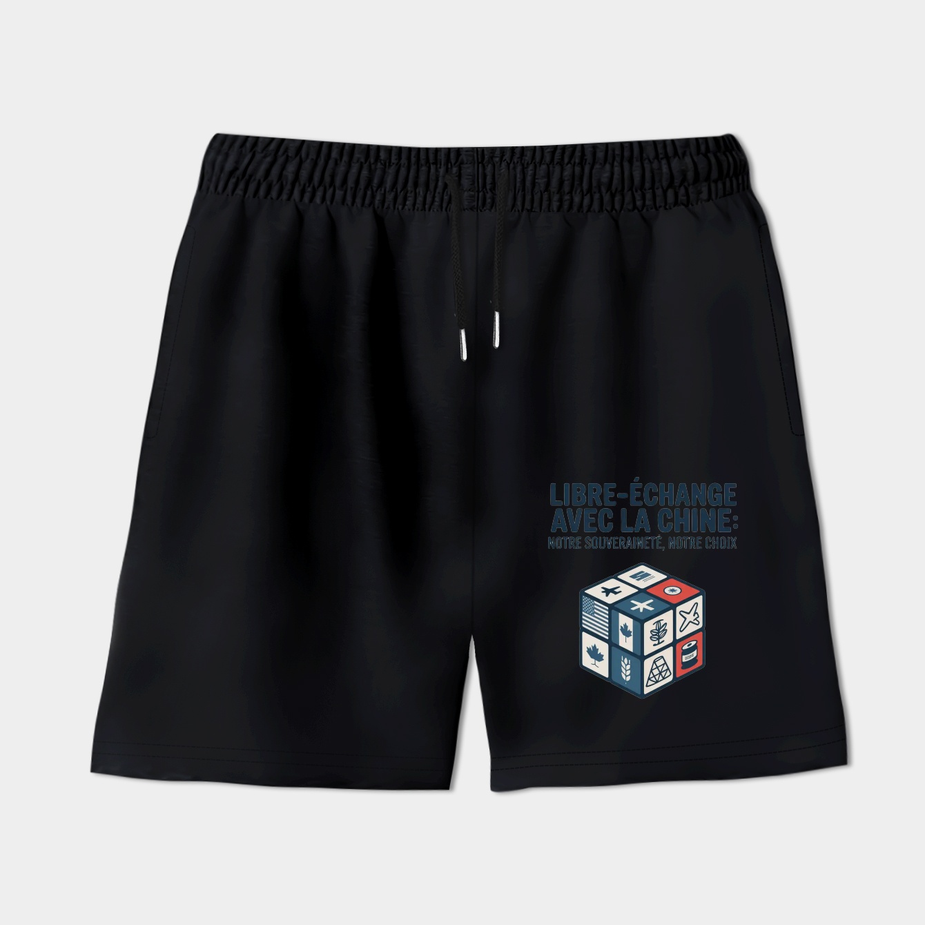 North America Trade Sovereignty Cube Women's Shorts