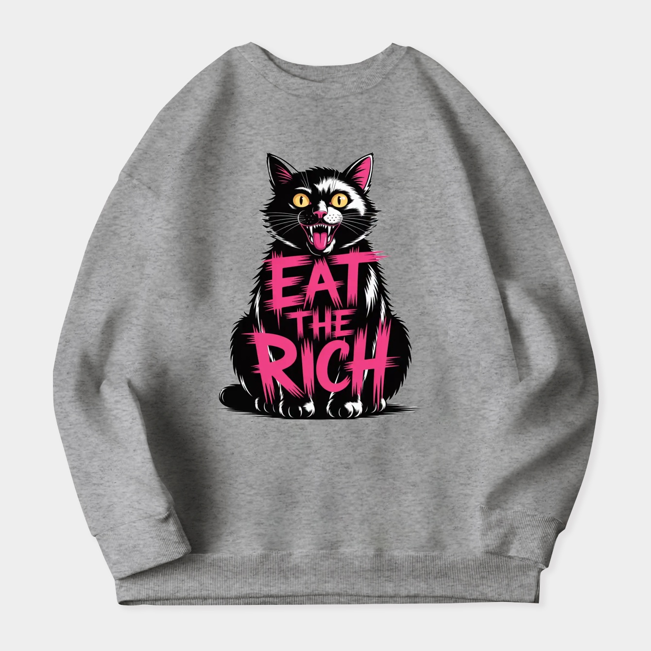 Eat The Rich Women's Crewneck Sweatshirt