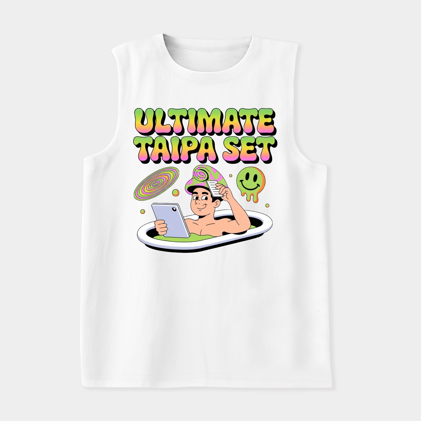 Ultimate TaiPa Neon Chill Session Women's Soft Tank Top