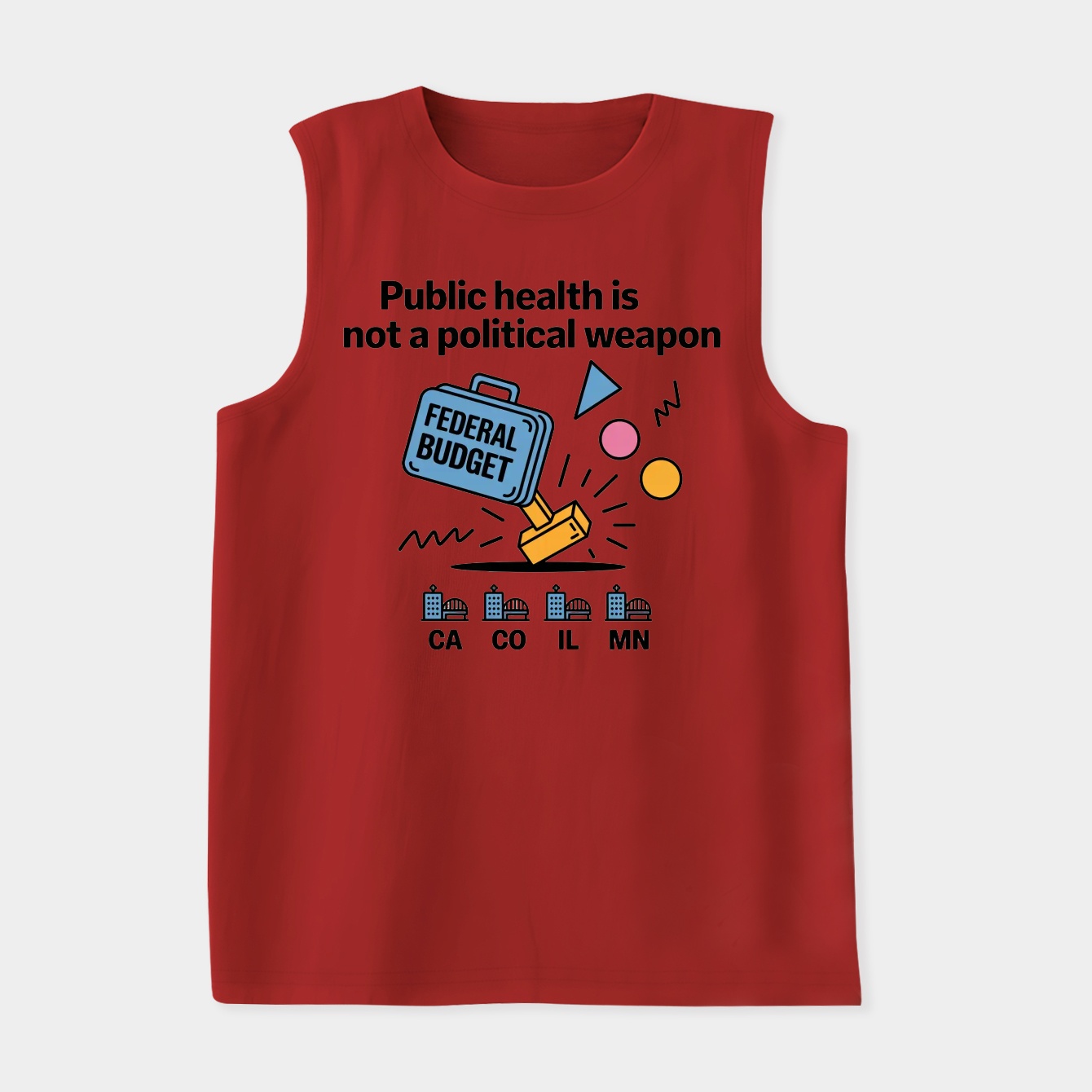 Public Health Not A Weapon Women's Soft Tank Top
