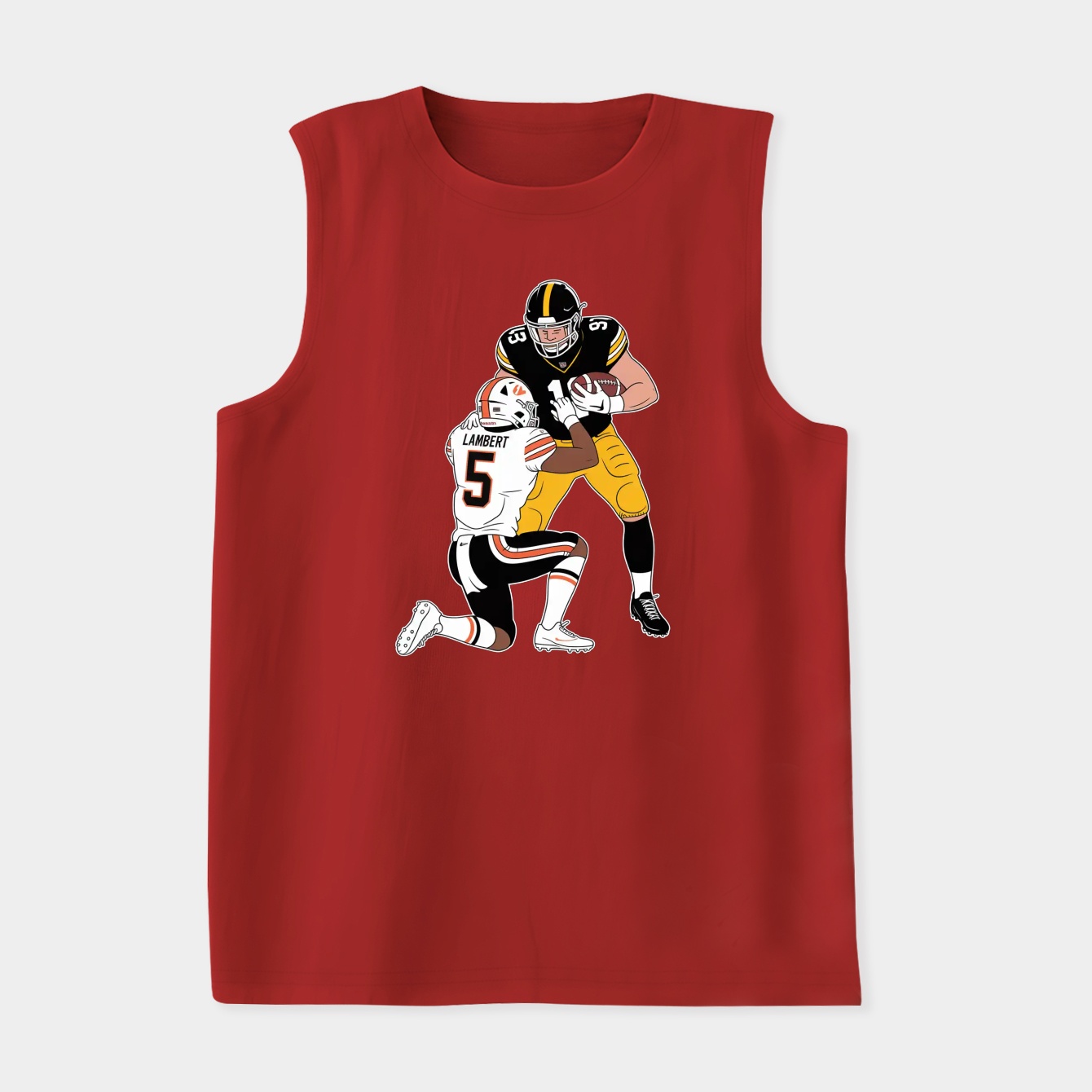 Antonio Brown Football Action Women's Soft Tank Top