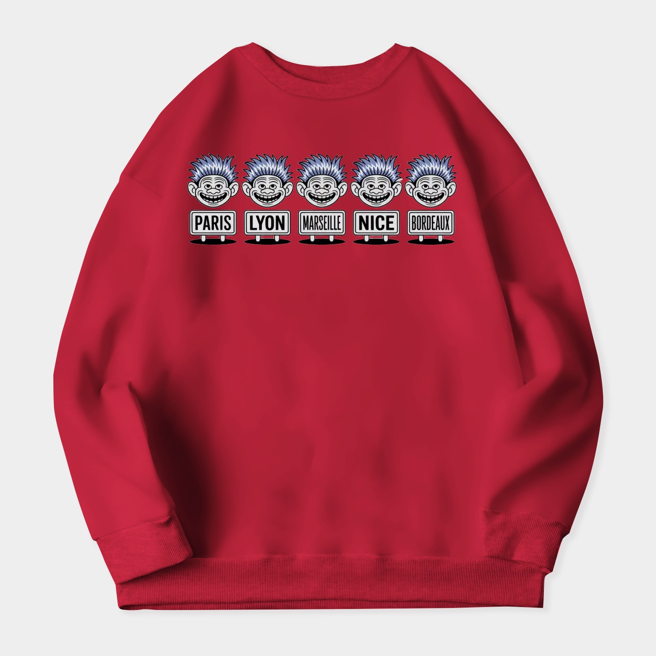 French City Troll Squad Women's Crewneck Sweatshirt