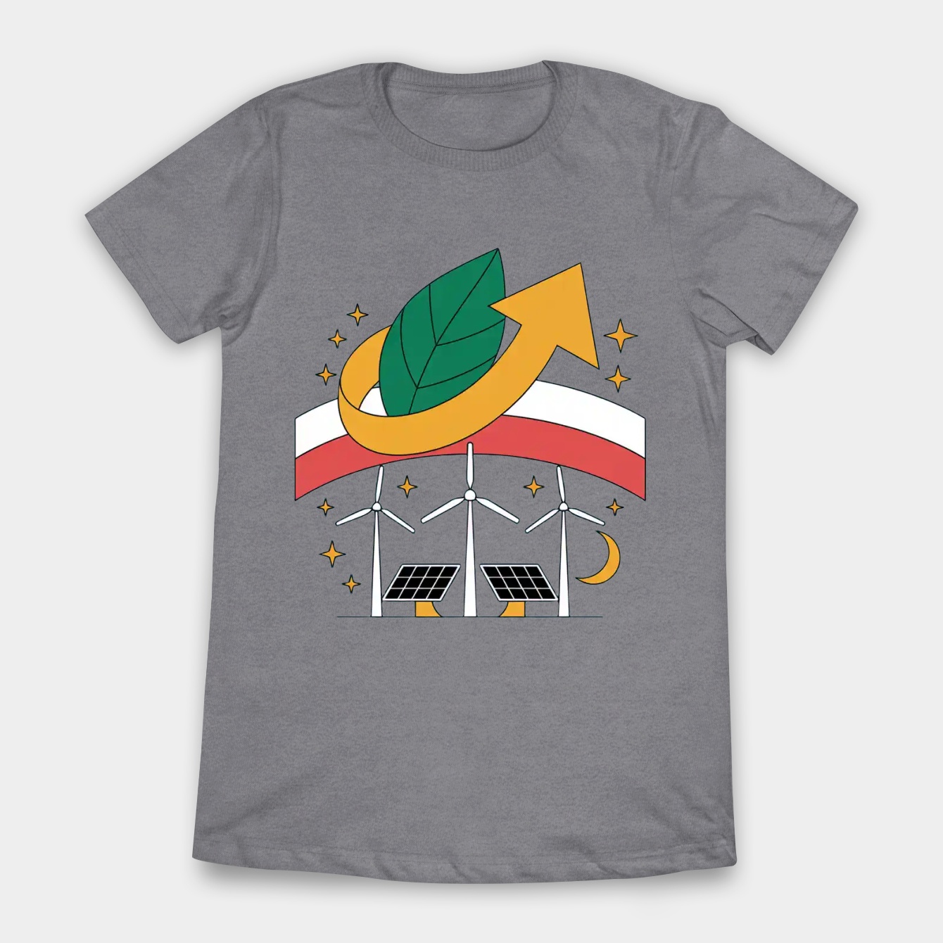 Poland 2050 Green Energy Future Women's T-Shirt