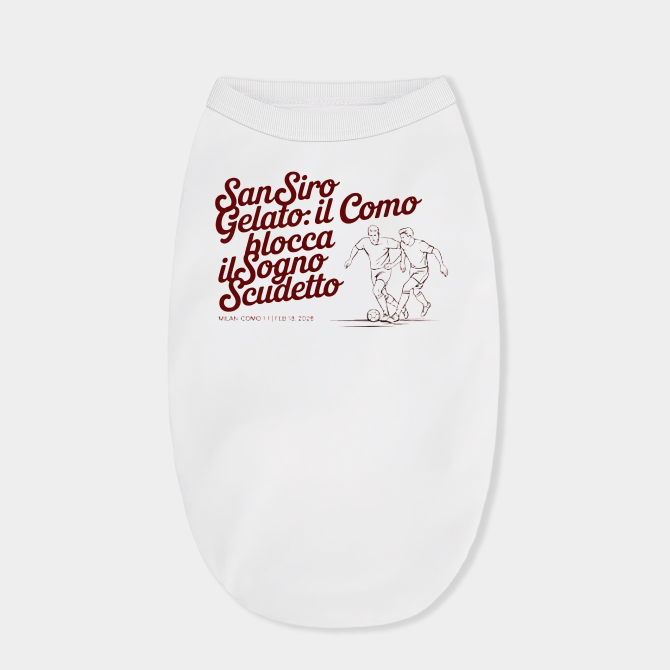 San Siro Gelato Derby Memory Dog Shirt