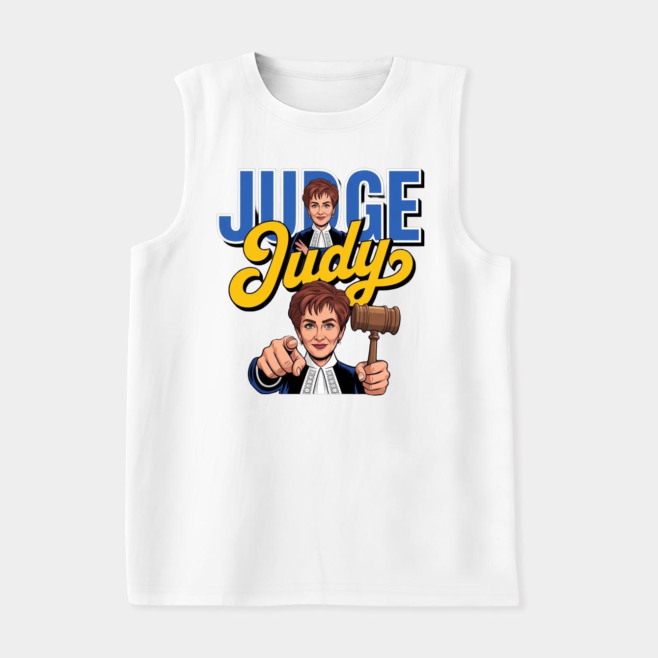 Only Judy Can Judge Me Women's Soft Tank Top