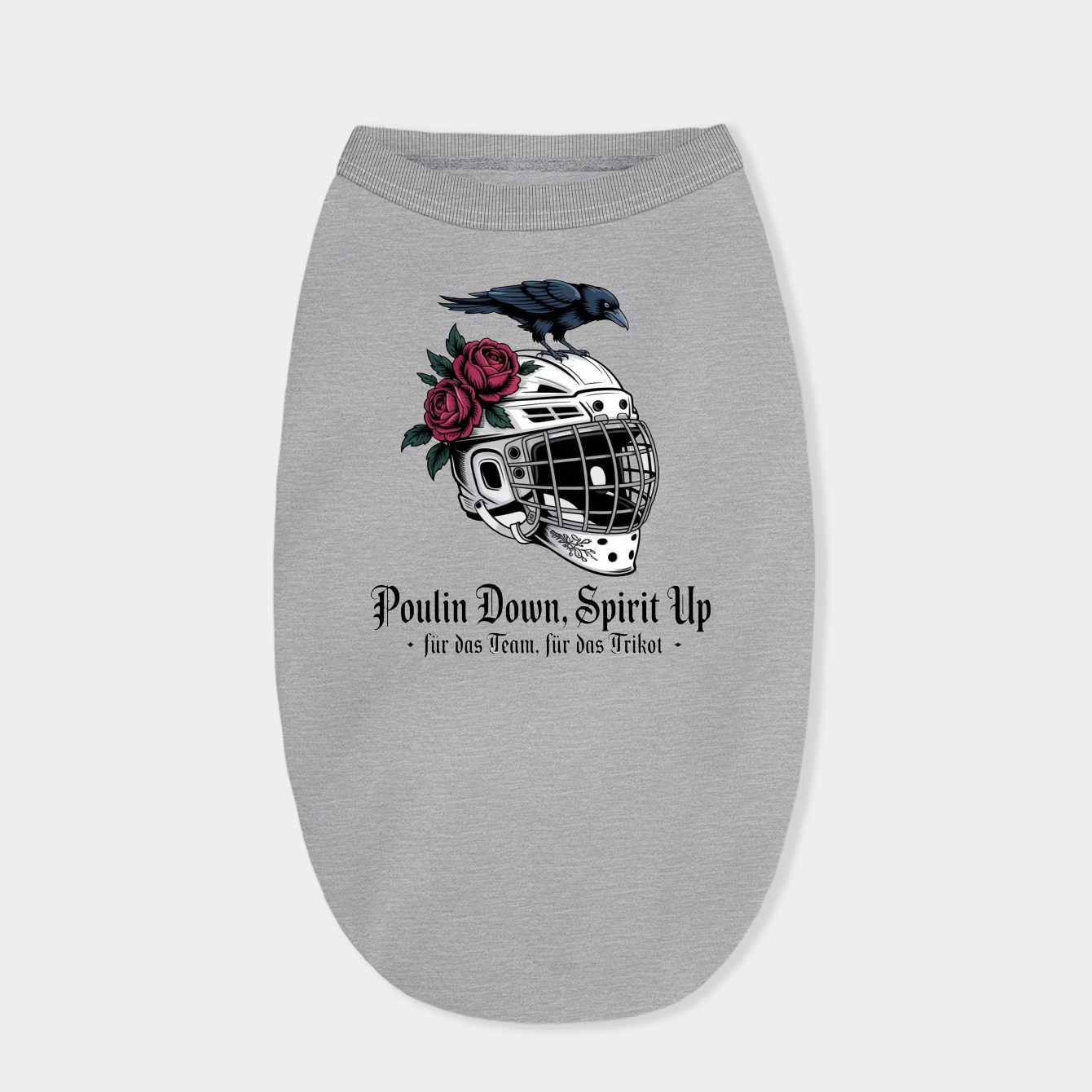 Victorian Gothic Hockey Spirit Dog Shirt