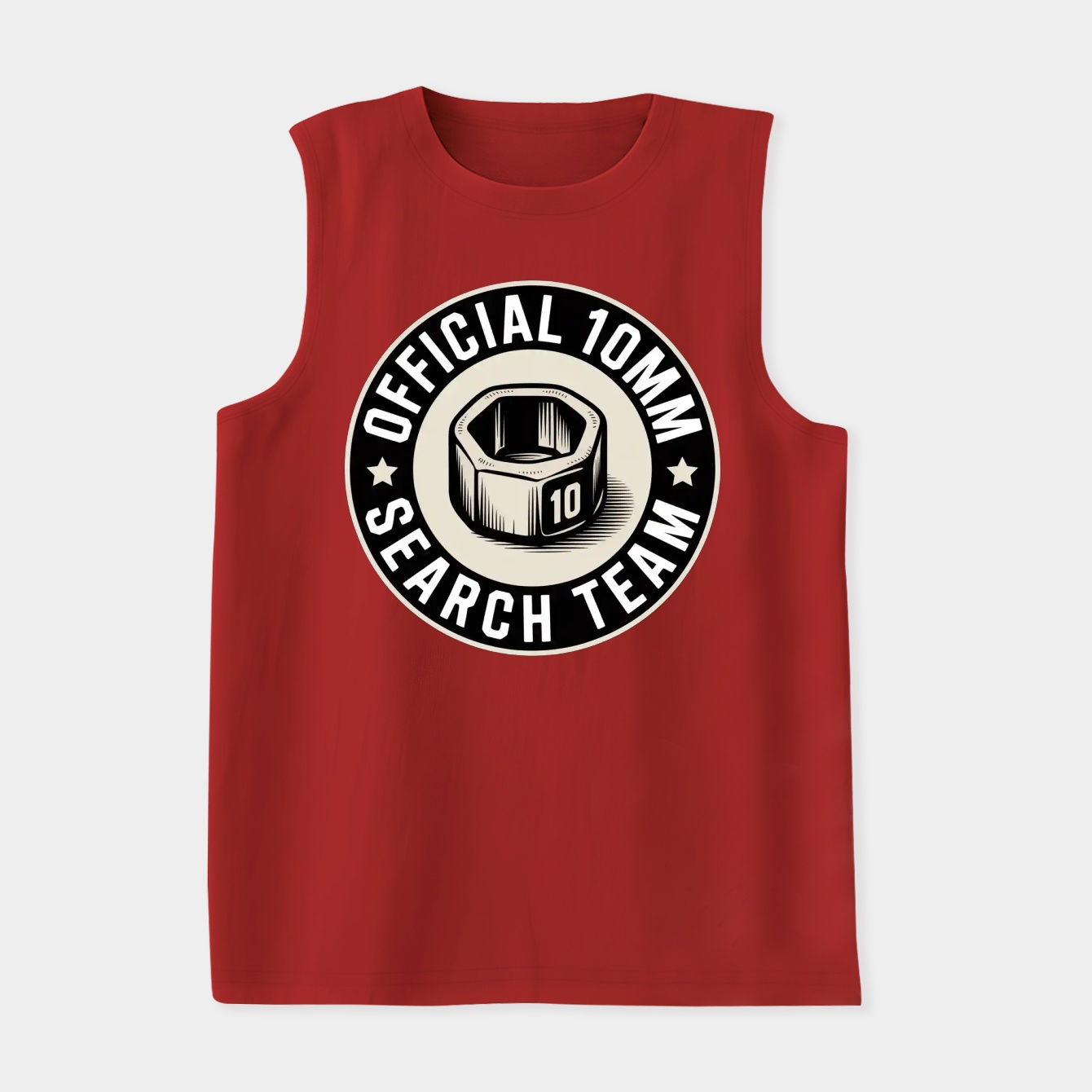 Official 10MM Search Team Funny Mechanic Women's Soft Tank Top
