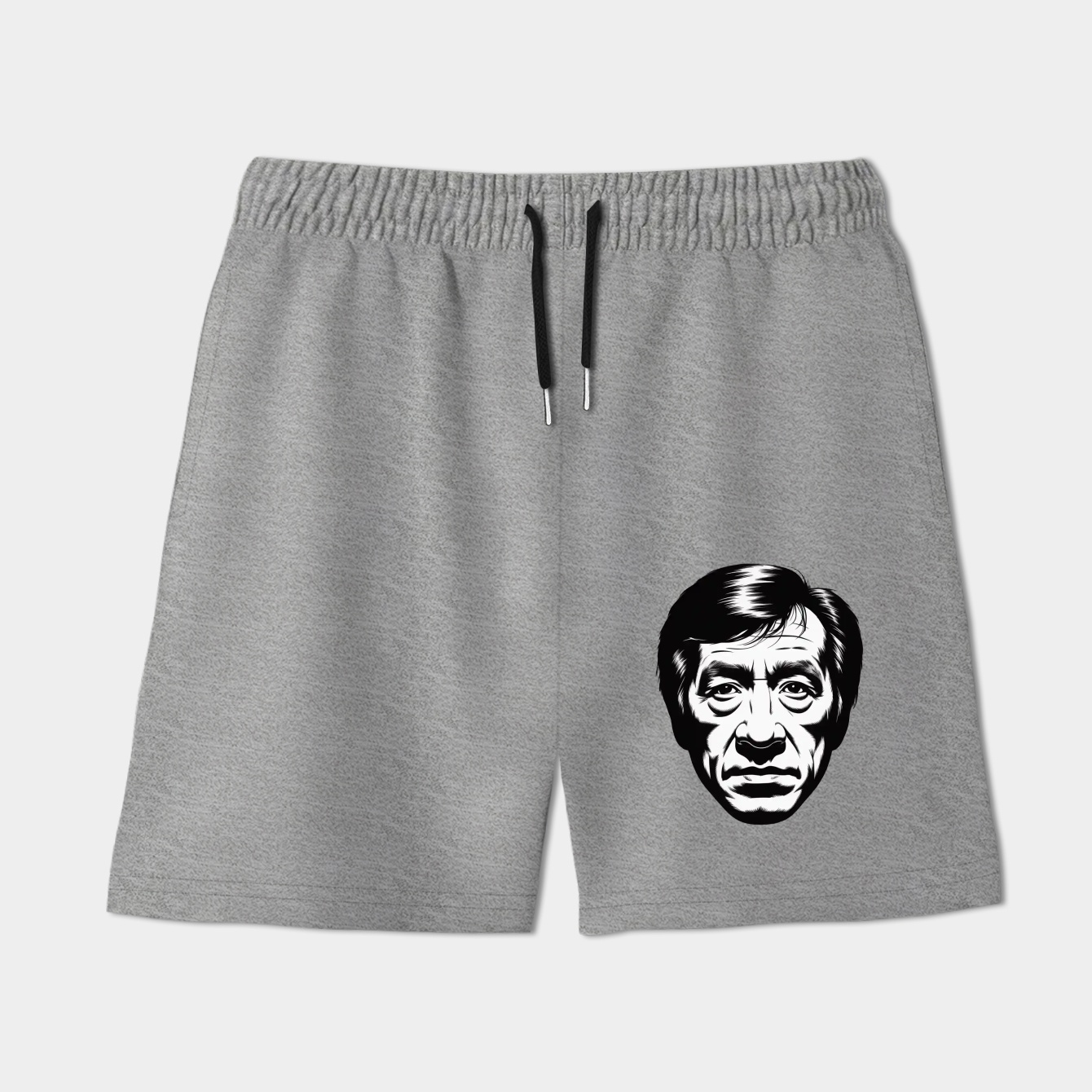 Jackie Chan Monochrome Portrait Women's Shorts
