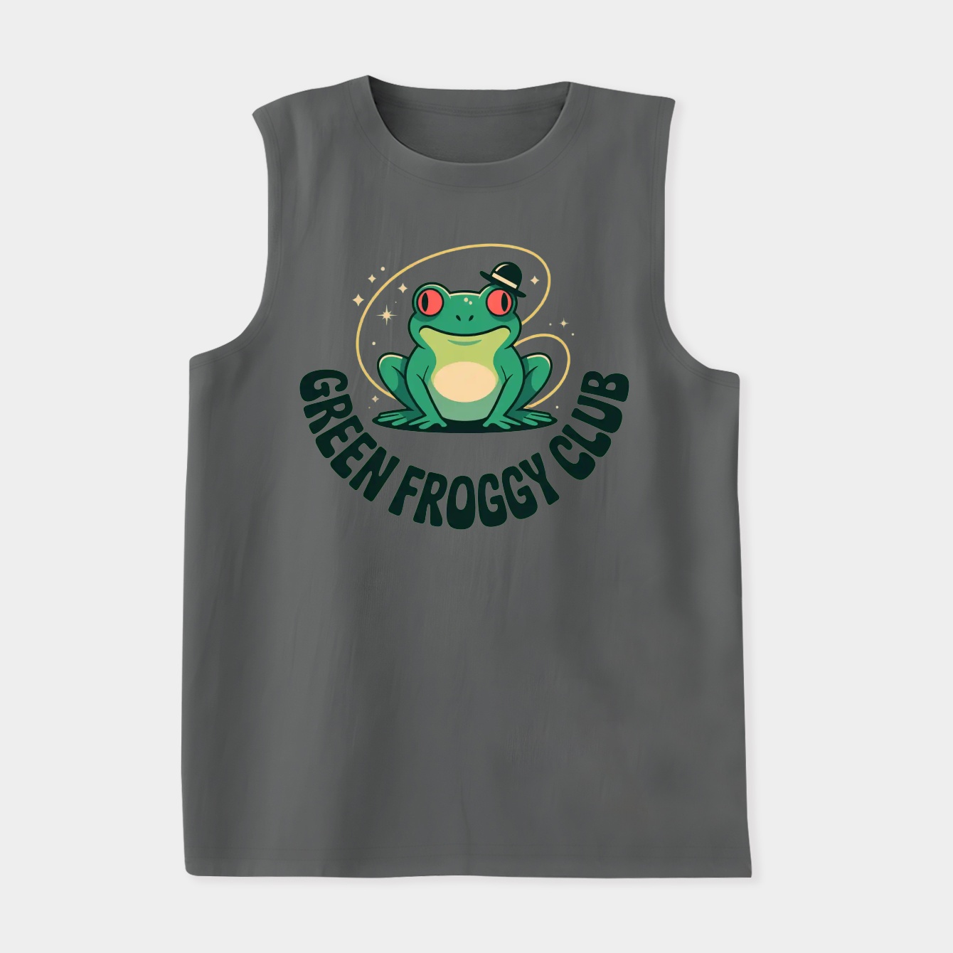 Green Froggy Club! - Pink Pony Club Parody Women's Soft Tank Top