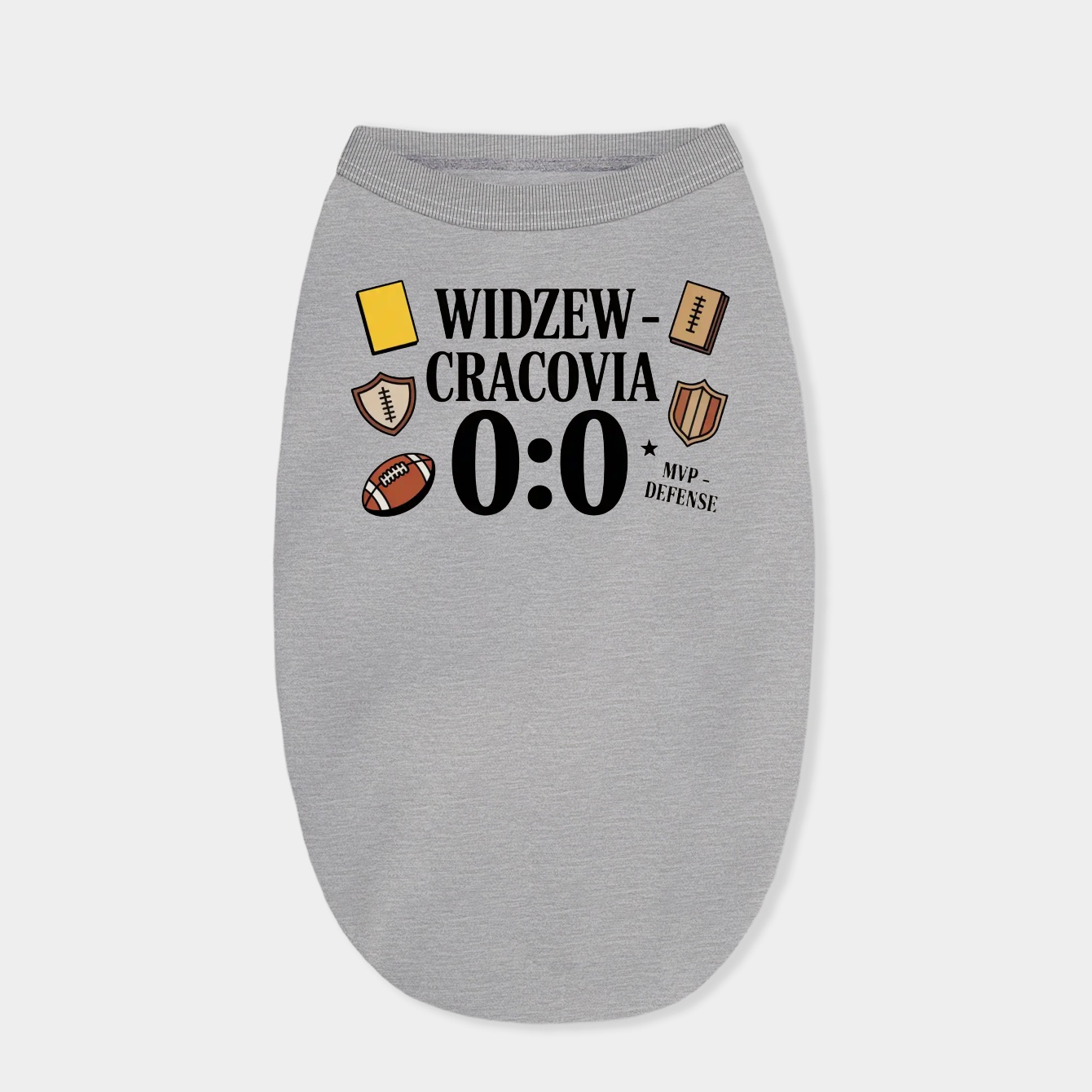 Widzew vs Cracovia Defensive Classic Dog Shirt