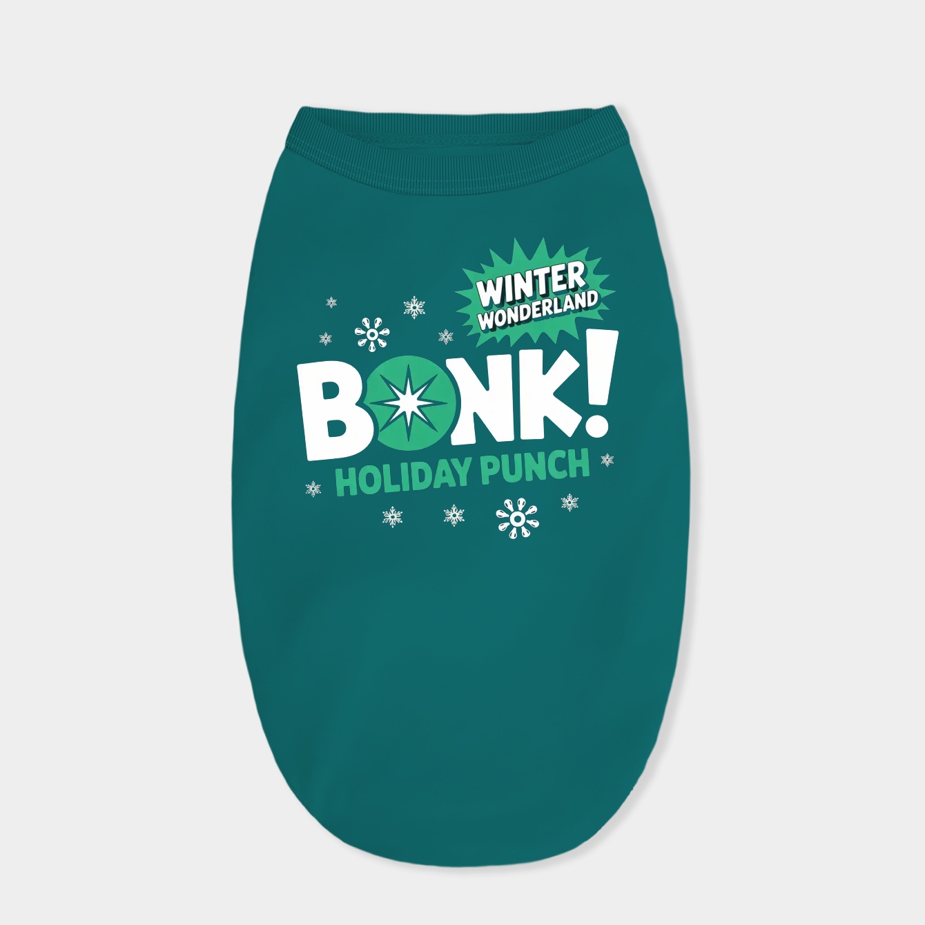 Bonk! Holiday Punch RED Dog Shirt