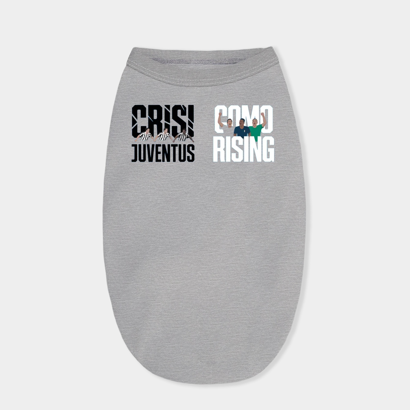 Crisi Juventus vs Como Rising Dog Shirt