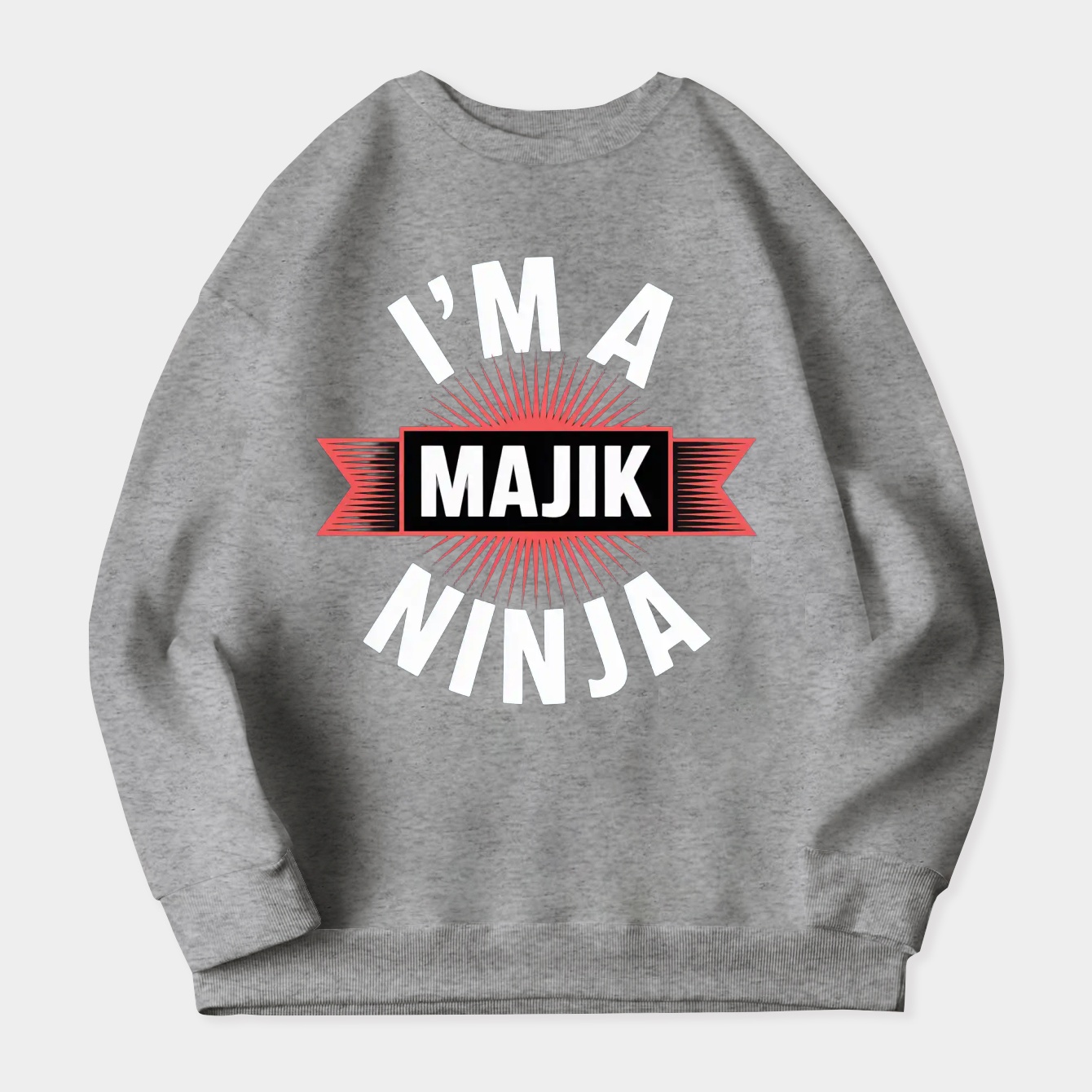 I'm a Majik Ninja Women's Crewneck Sweatshirt