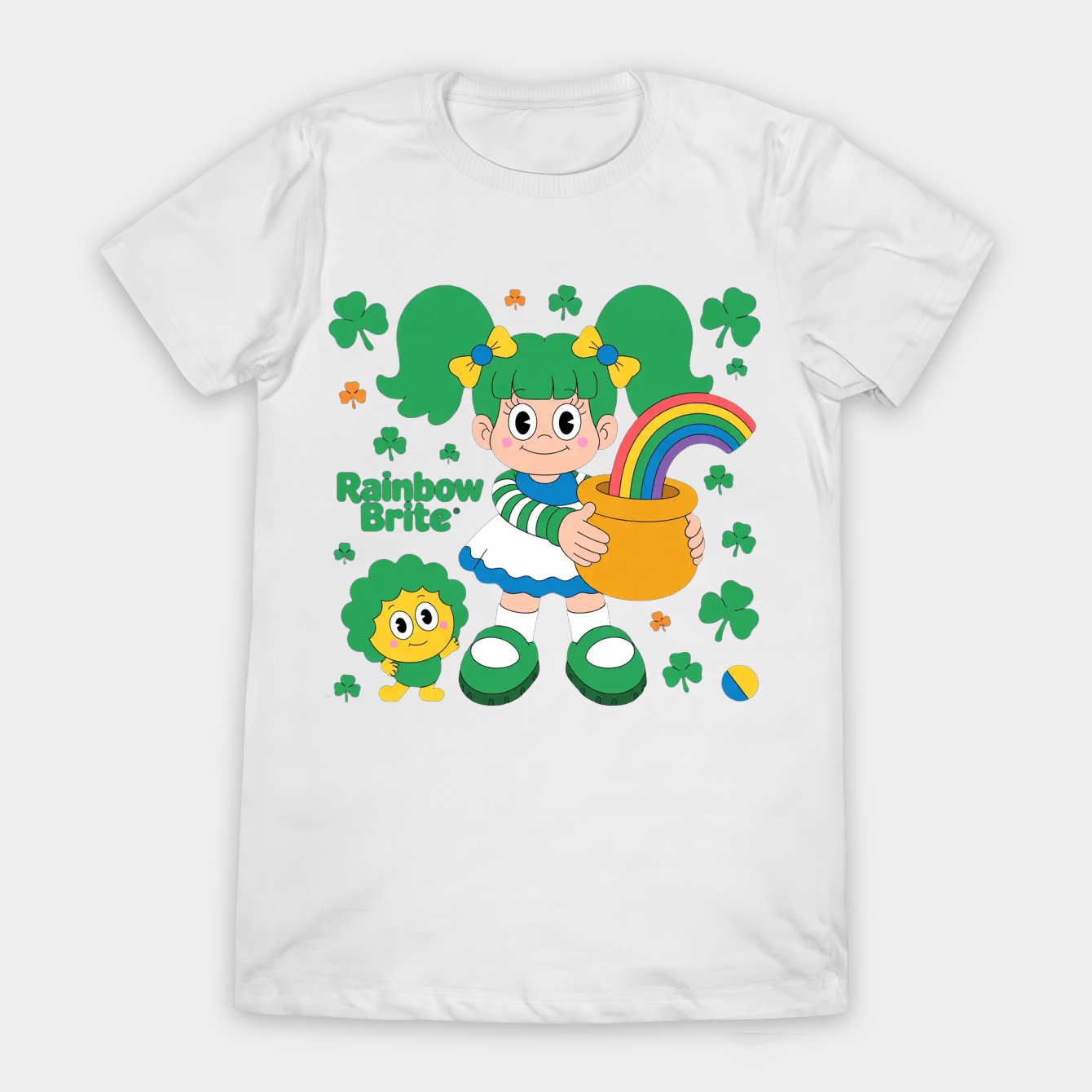 Rainbow Brite Pattys Day Women's T-Shirt