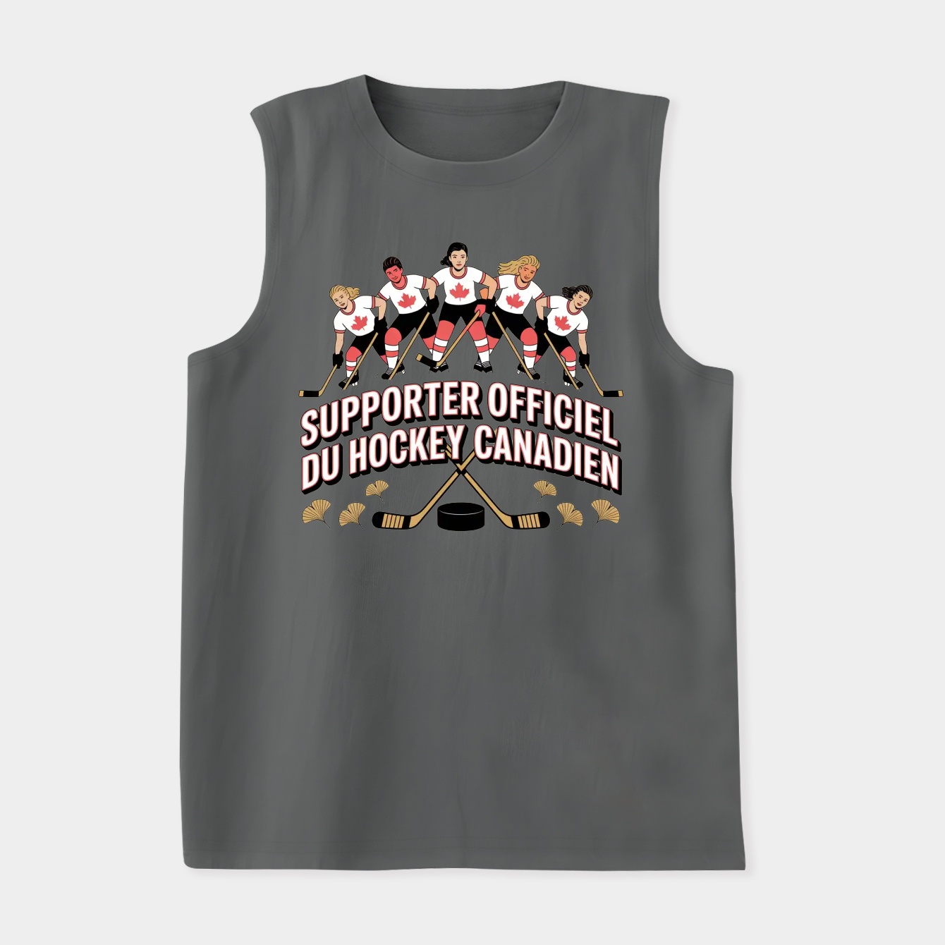 Canadian Women’s Hockey Supporter Women's Soft Tank Top