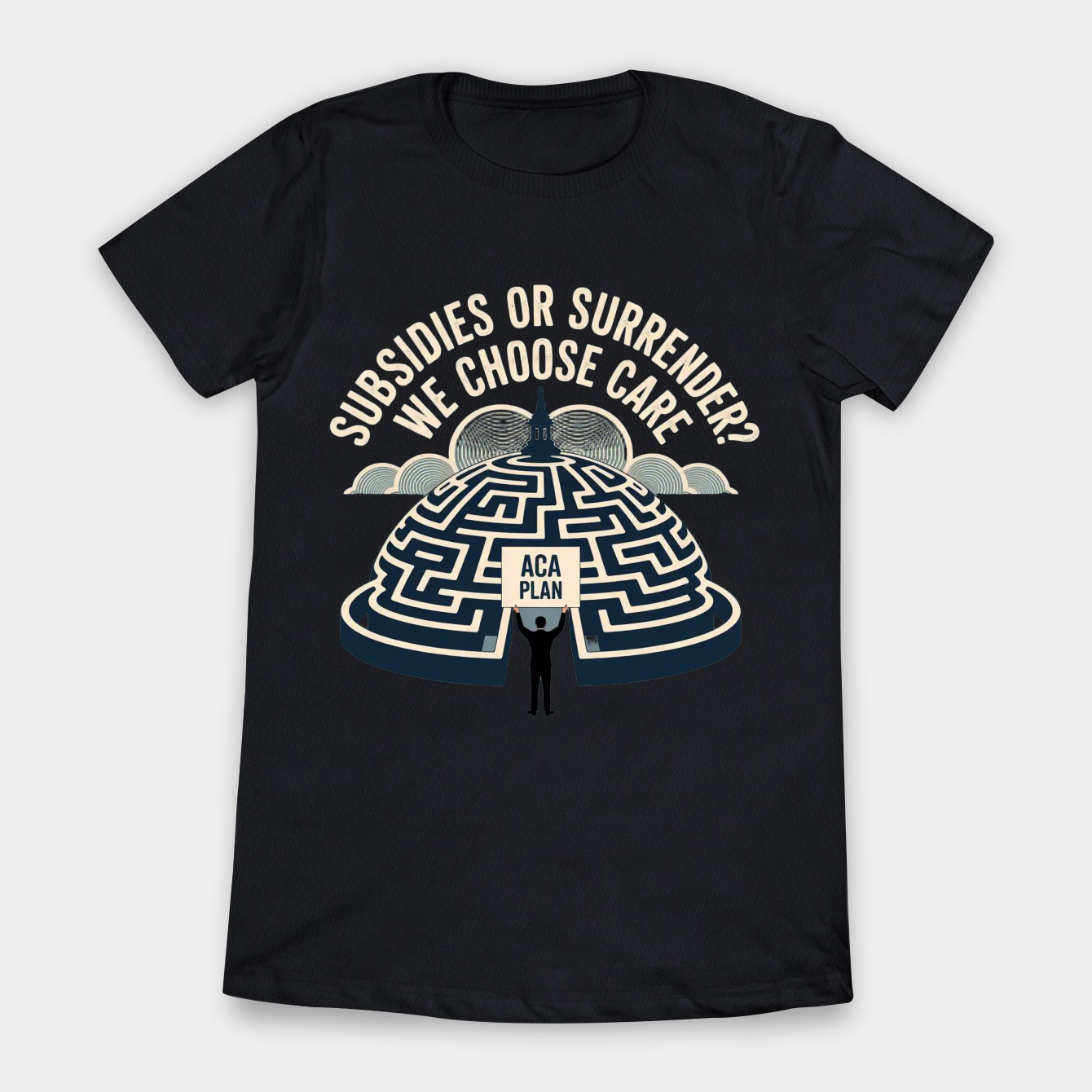 ACA Maze: We Choose Care Women's T-Shirt