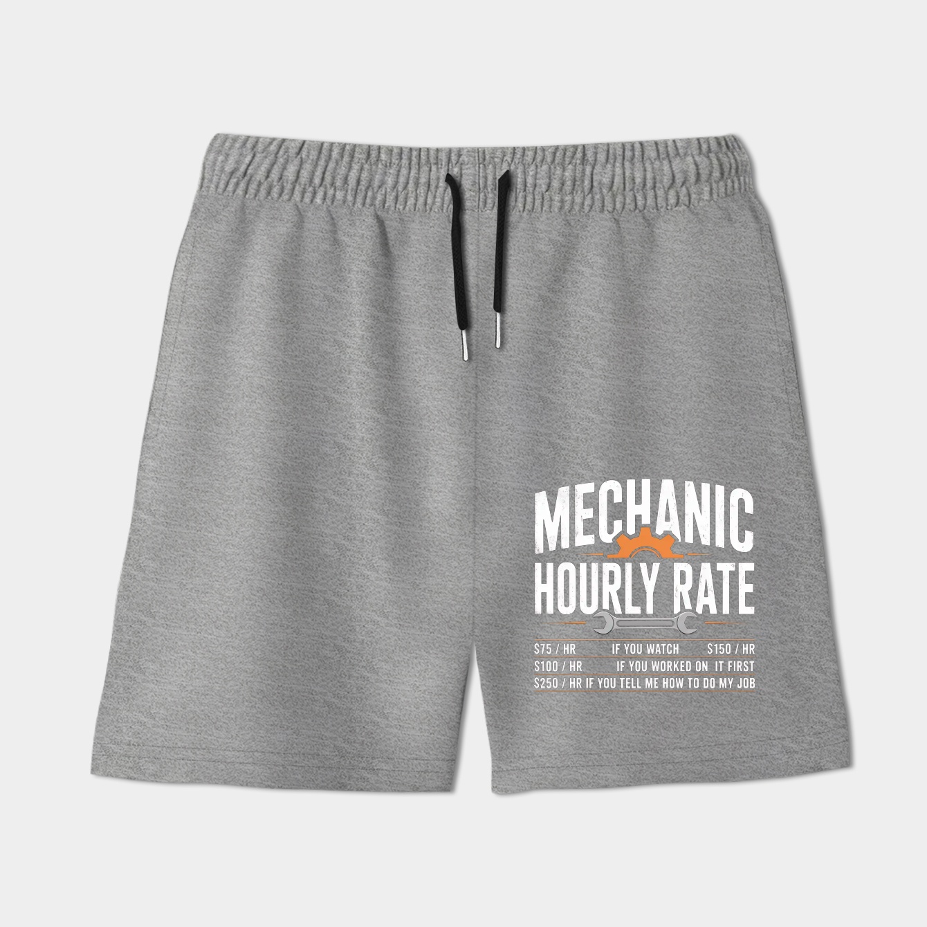 Funny Mechanic Hourly Labor Rates Women's Shorts