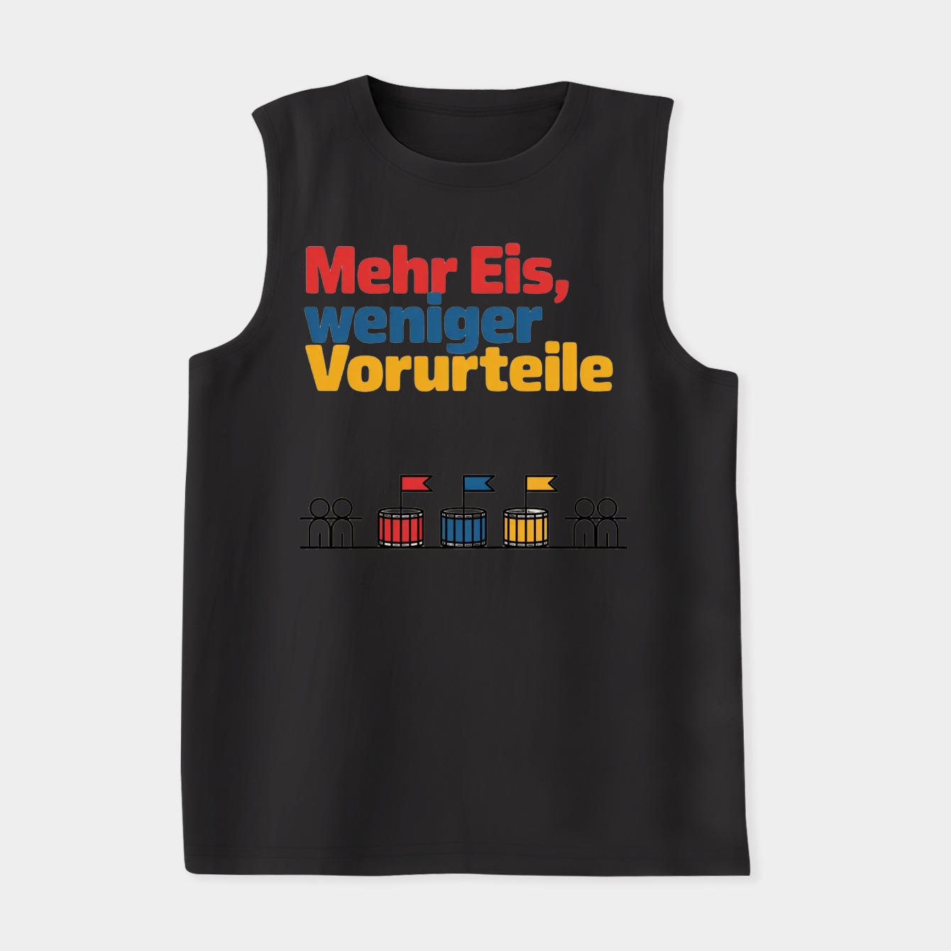 More Ice, Less Prejudice Women's Soft Tank Top